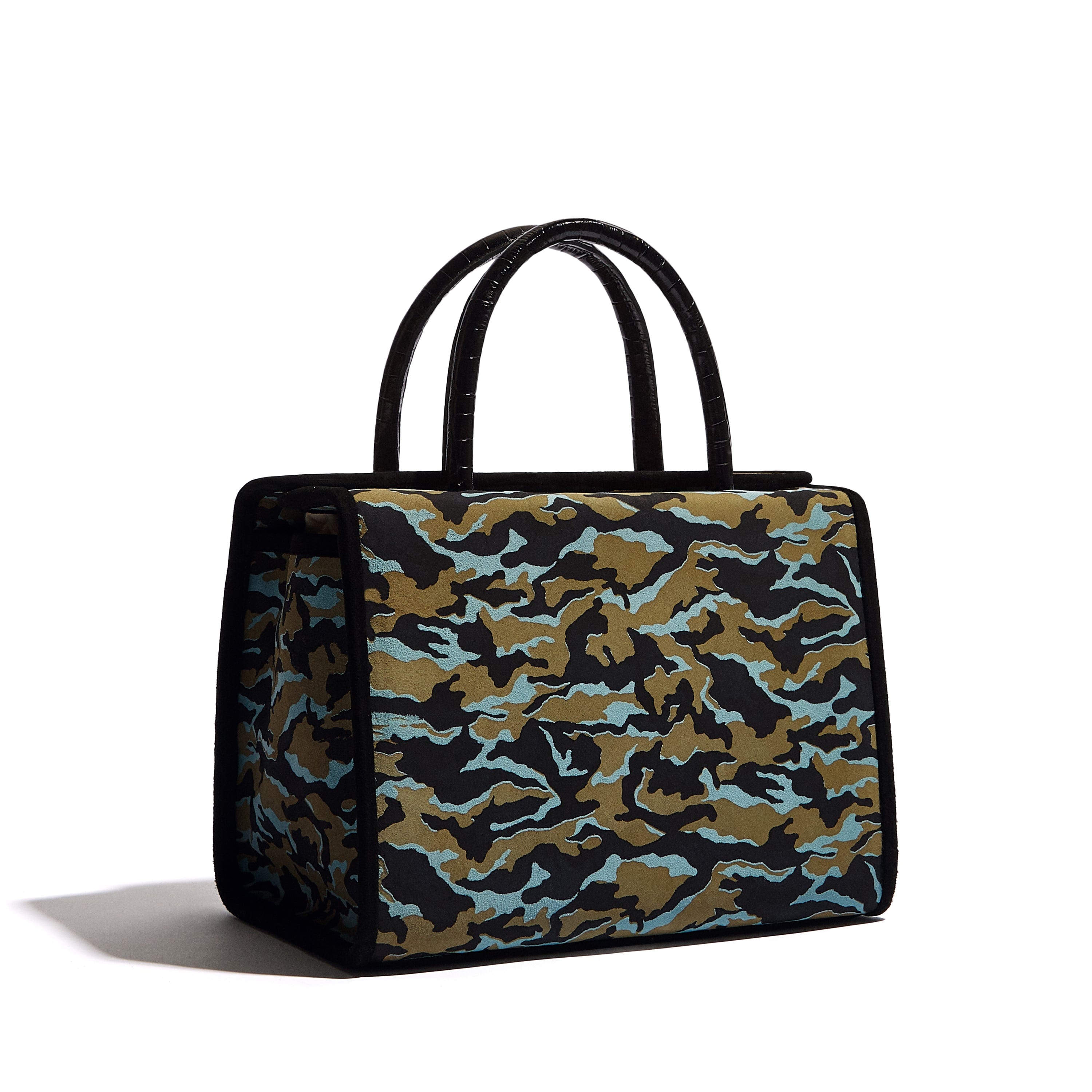 Sophia Camouflage Turquoise made by Phialebel