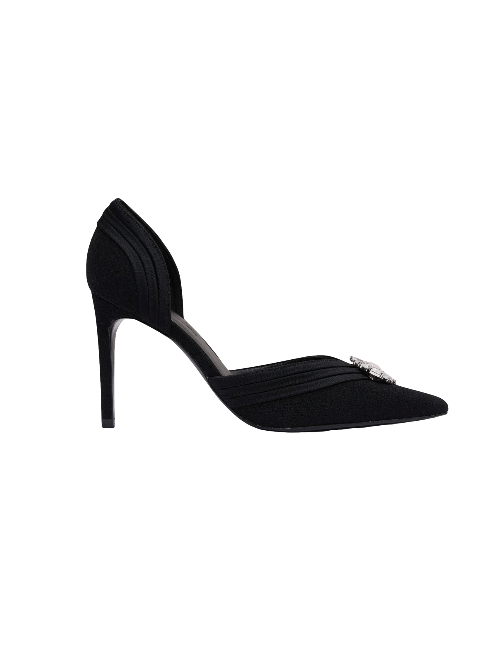 Diana Diamond Heels (Black) (Final Sale) in Black made by Nana Jacqueline