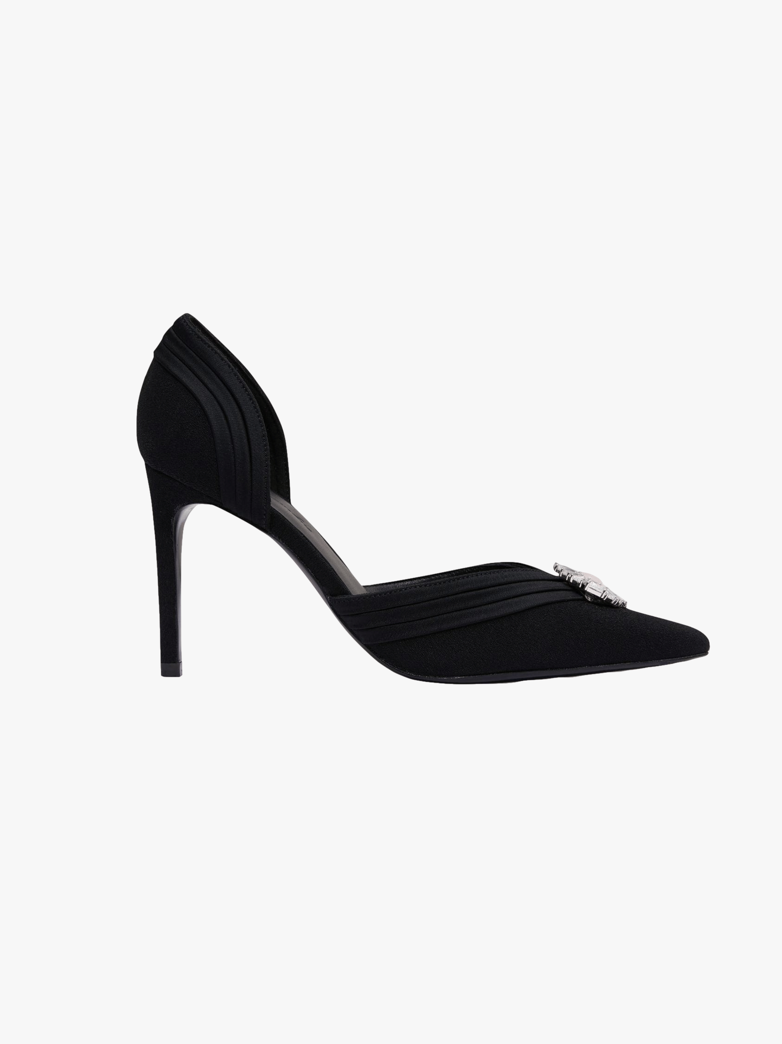 Diana Diamond Heels (Black) (Final Sale) in Black made by Nana Jacqueline