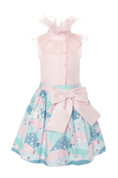 Poplin Skirt Outfit | 2 Pieces made by Mama Luma