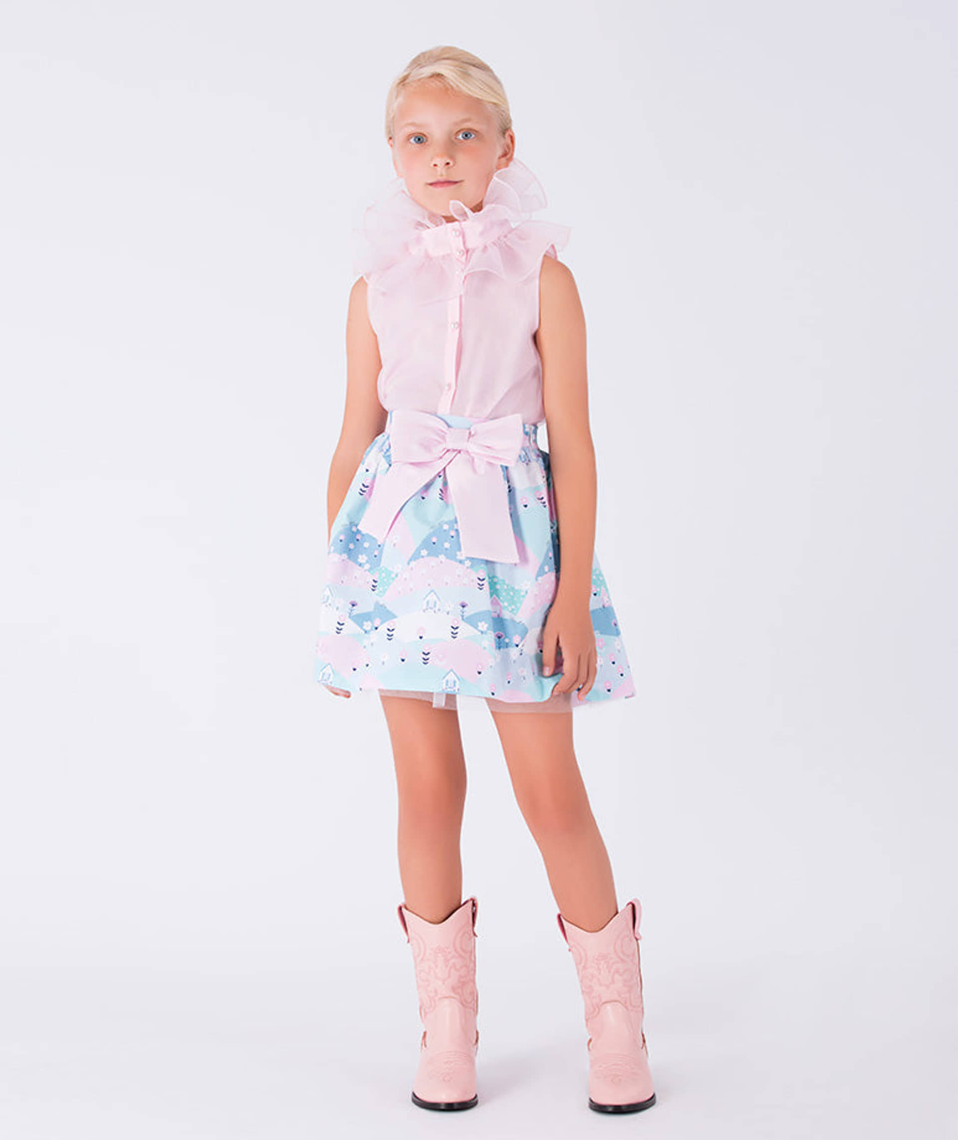 Poplin Skirt Outfit | 2 Pieces made by Mama Luma