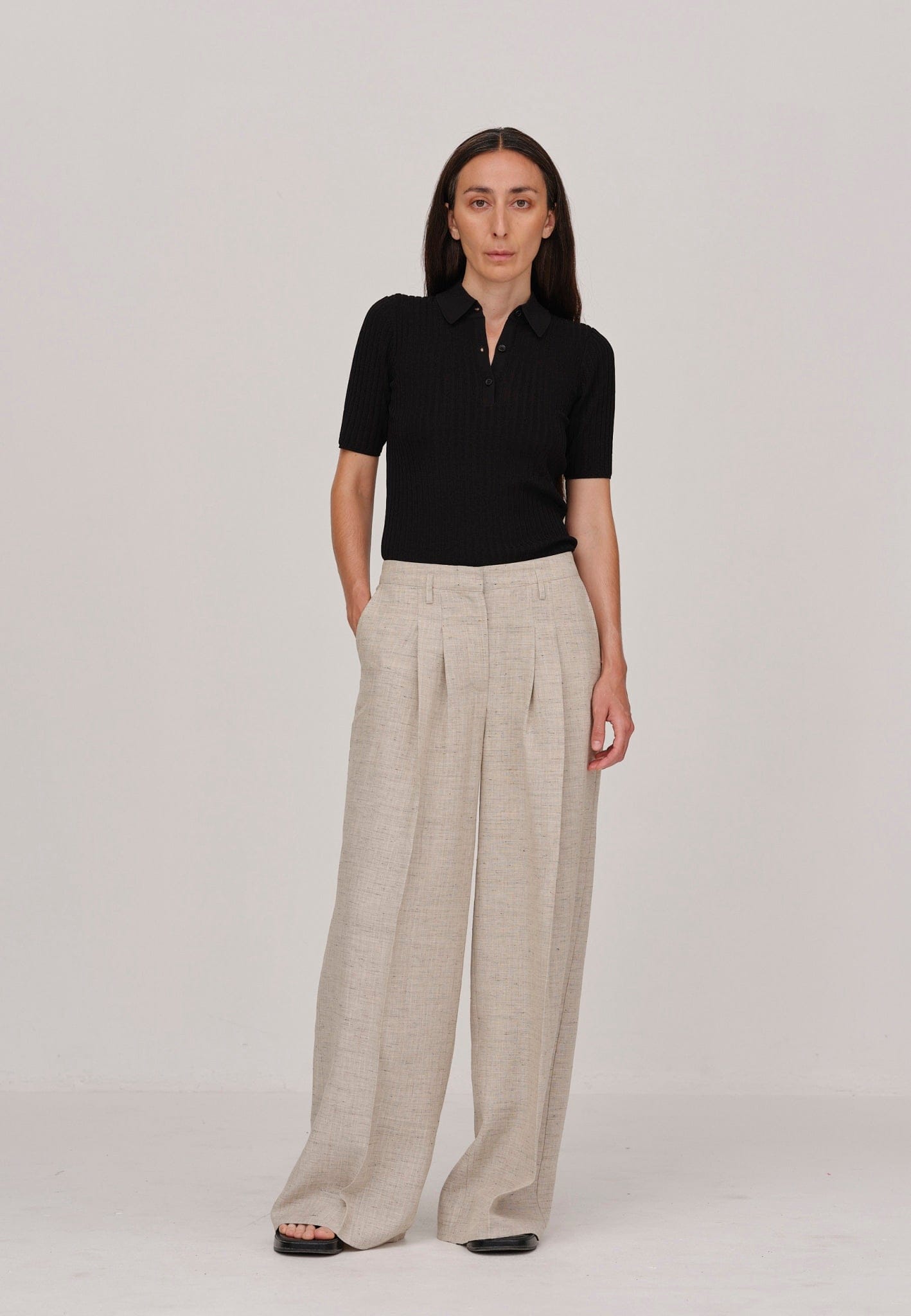Lotus Pants - Sand made by HERSKIND