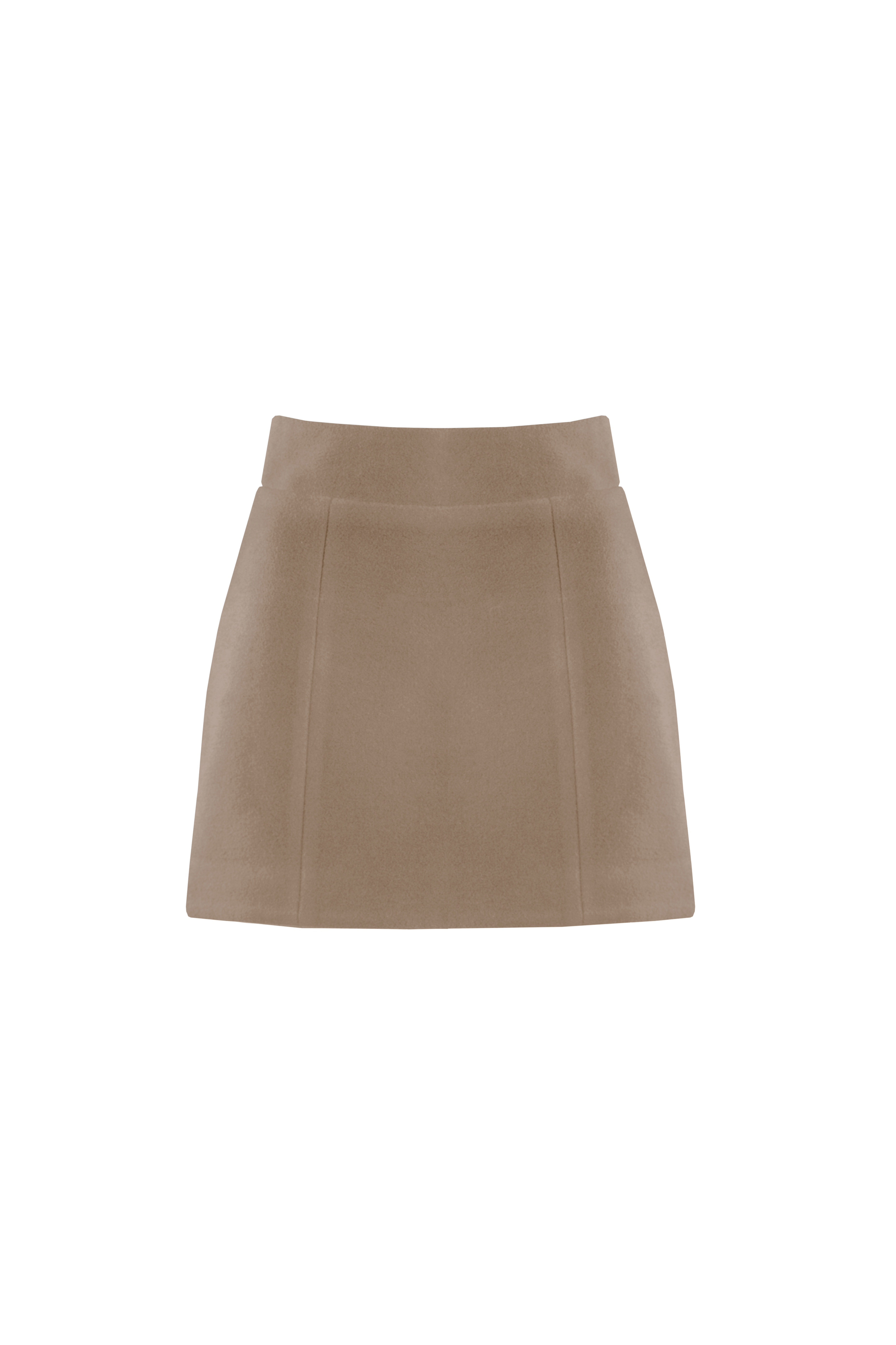 CASHMERE MINI SKIRT made by Vestiaire d'un Oiseau Libre
