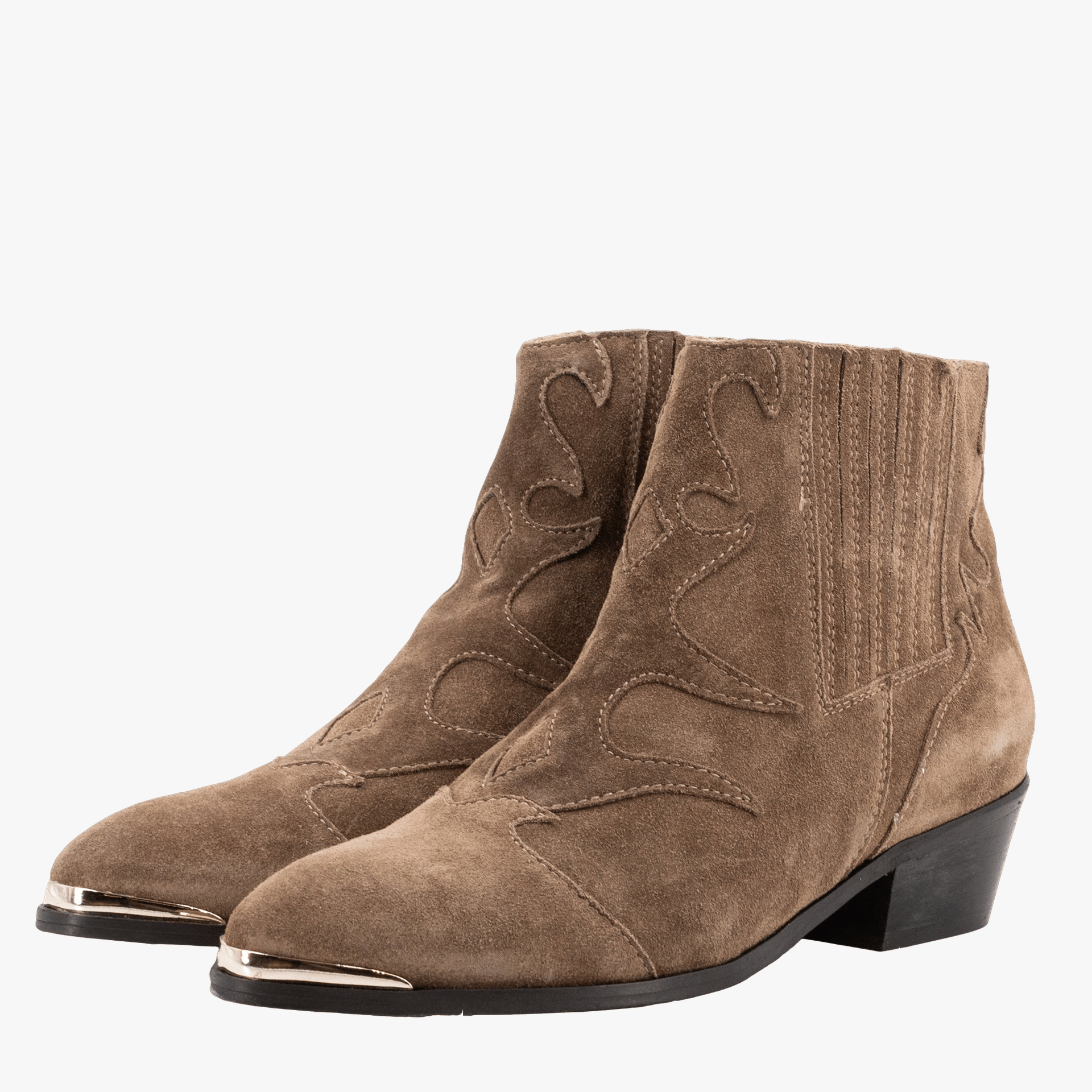 SONIA WESTERN ANKLE BOOTS made by Toral