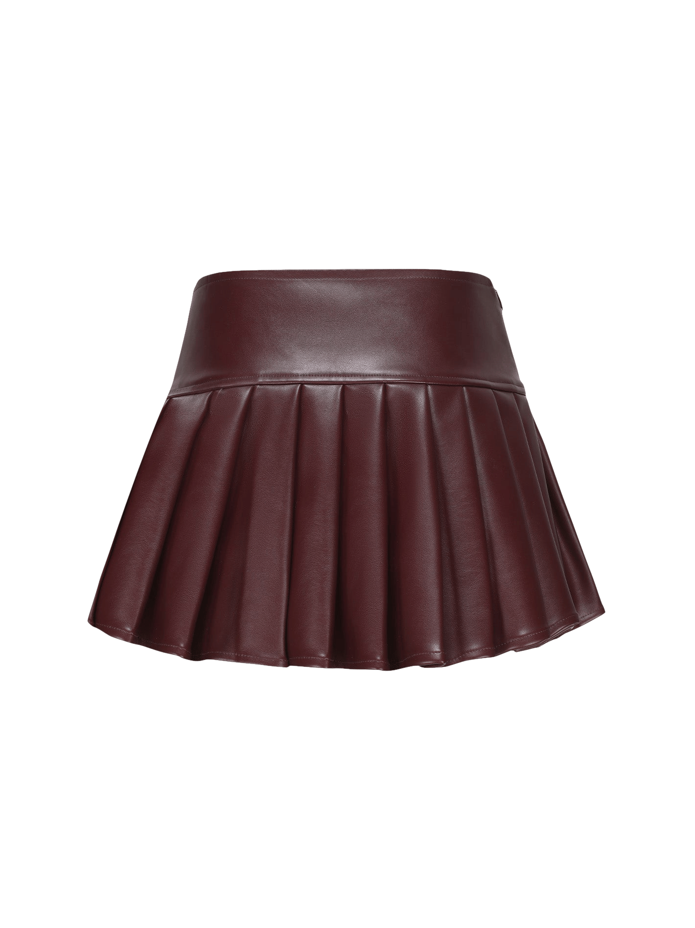 Mirabel Faux Leather Skirt (Brown) made by Nana Jacqueline