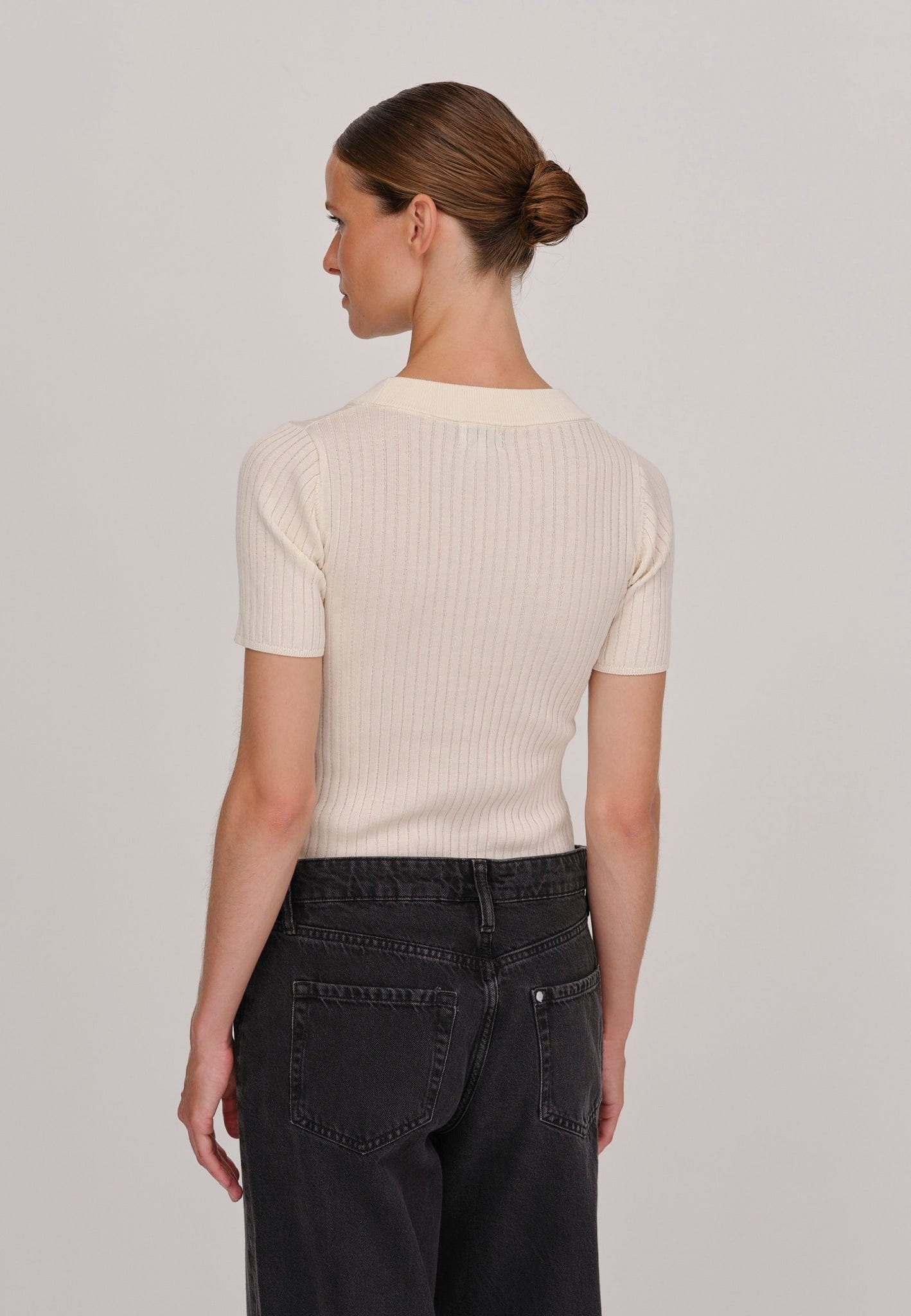 Doofy Knit Blouse - Off White made by HERSKIND