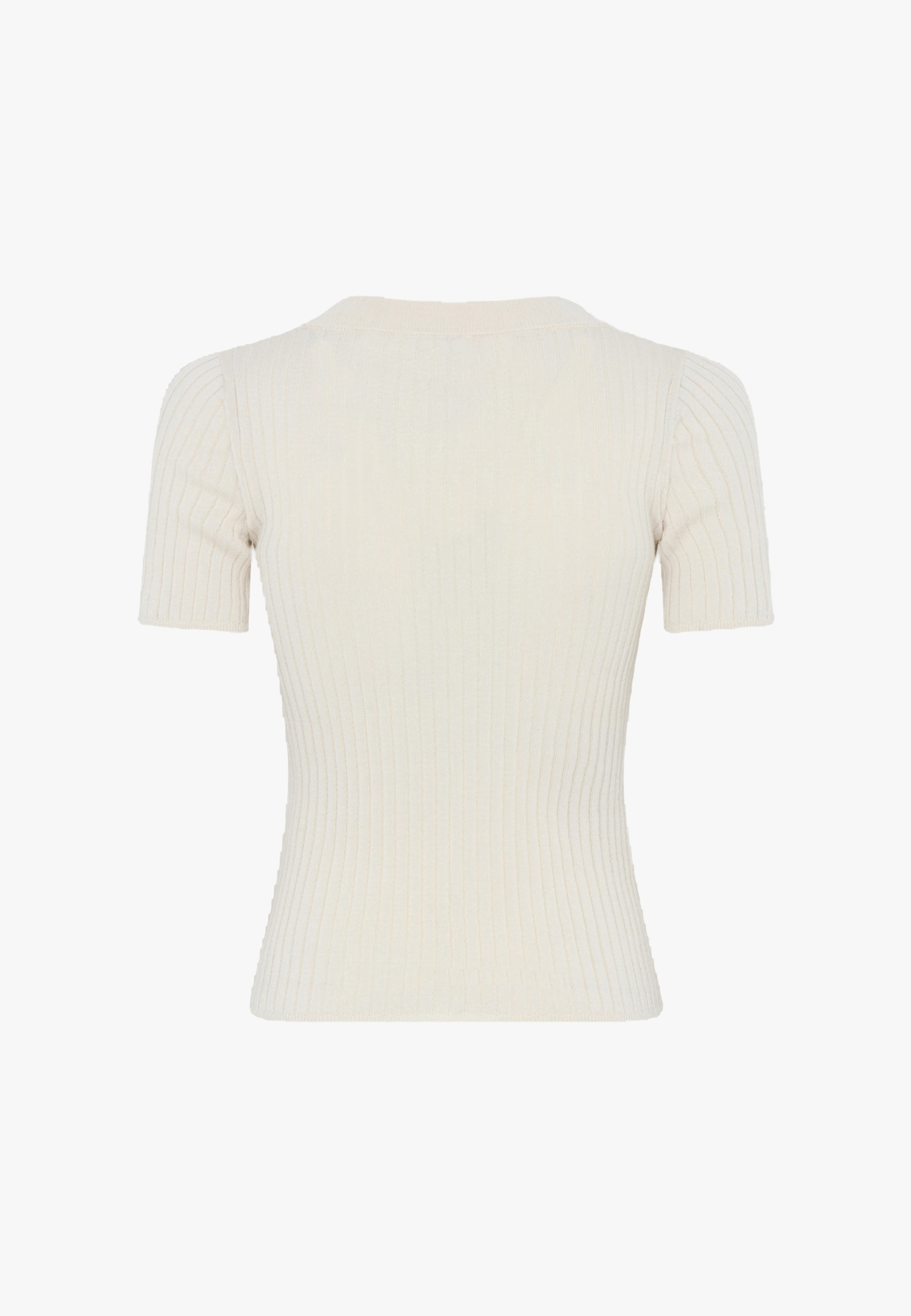 Doofy Knit Blouse - Off White made by HERSKIND