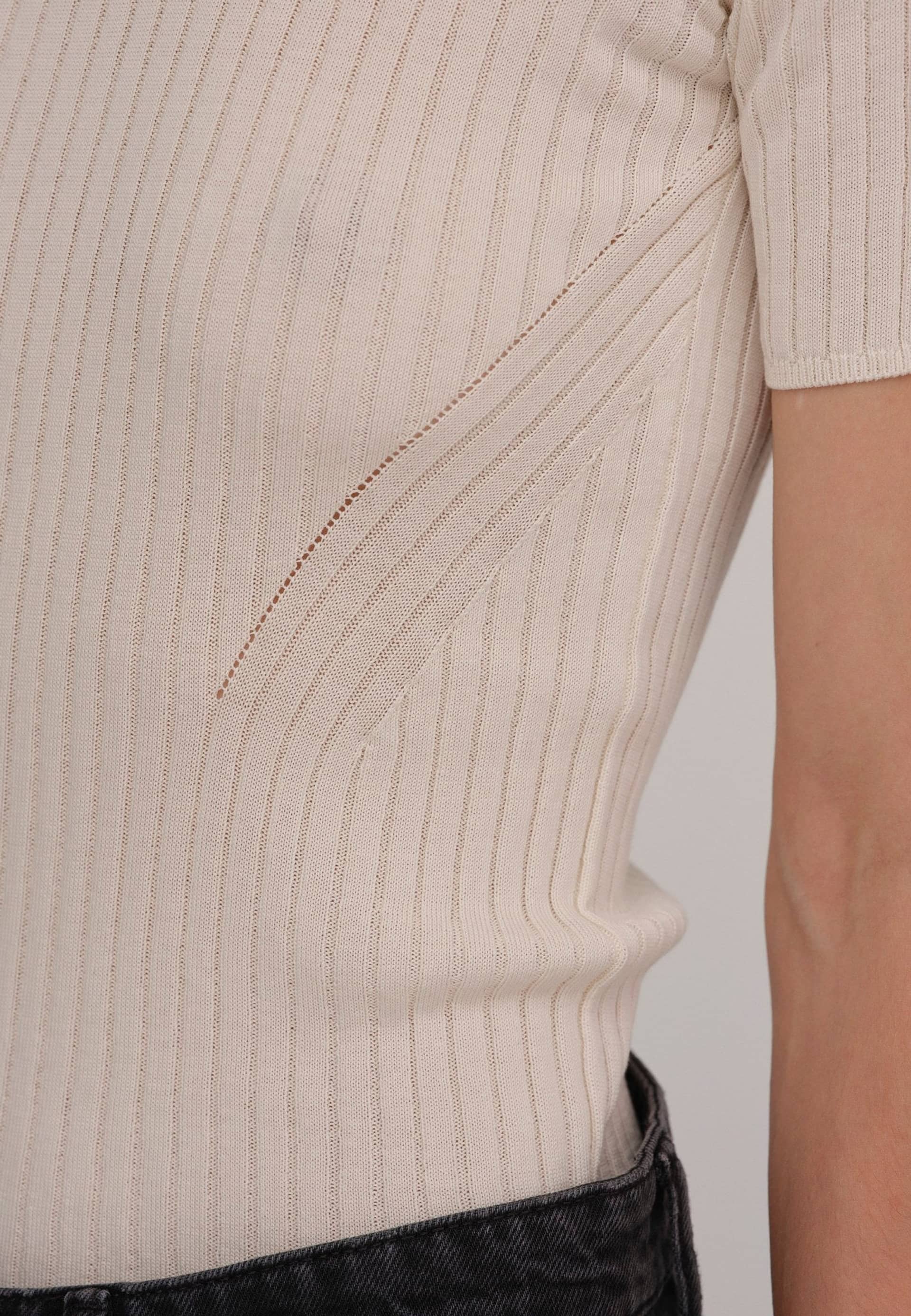 Doofy Knit Blouse - Off White made by HERSKIND