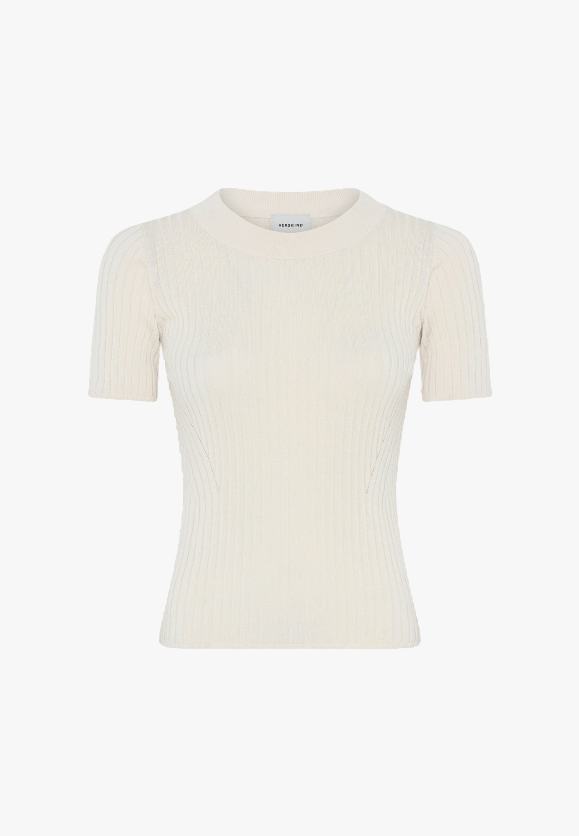Doofy Knit Blouse - Off White made by HERSKIND