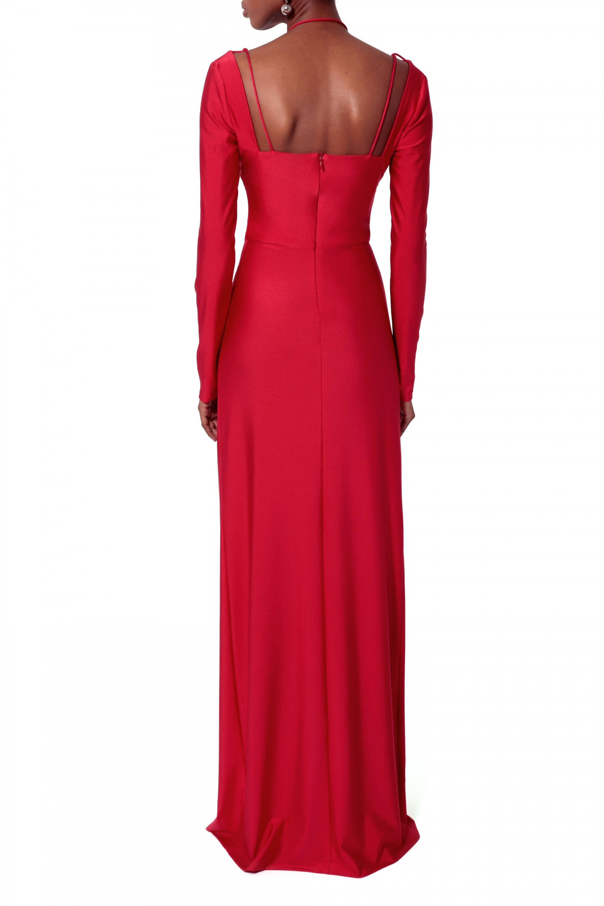 Dress Dianna Maxi Red made by HALEWSKI