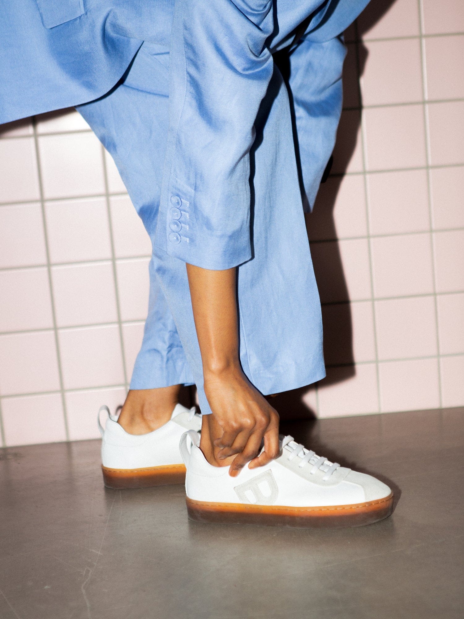 THE ELIN WHITE SNEAKER made by Blankens