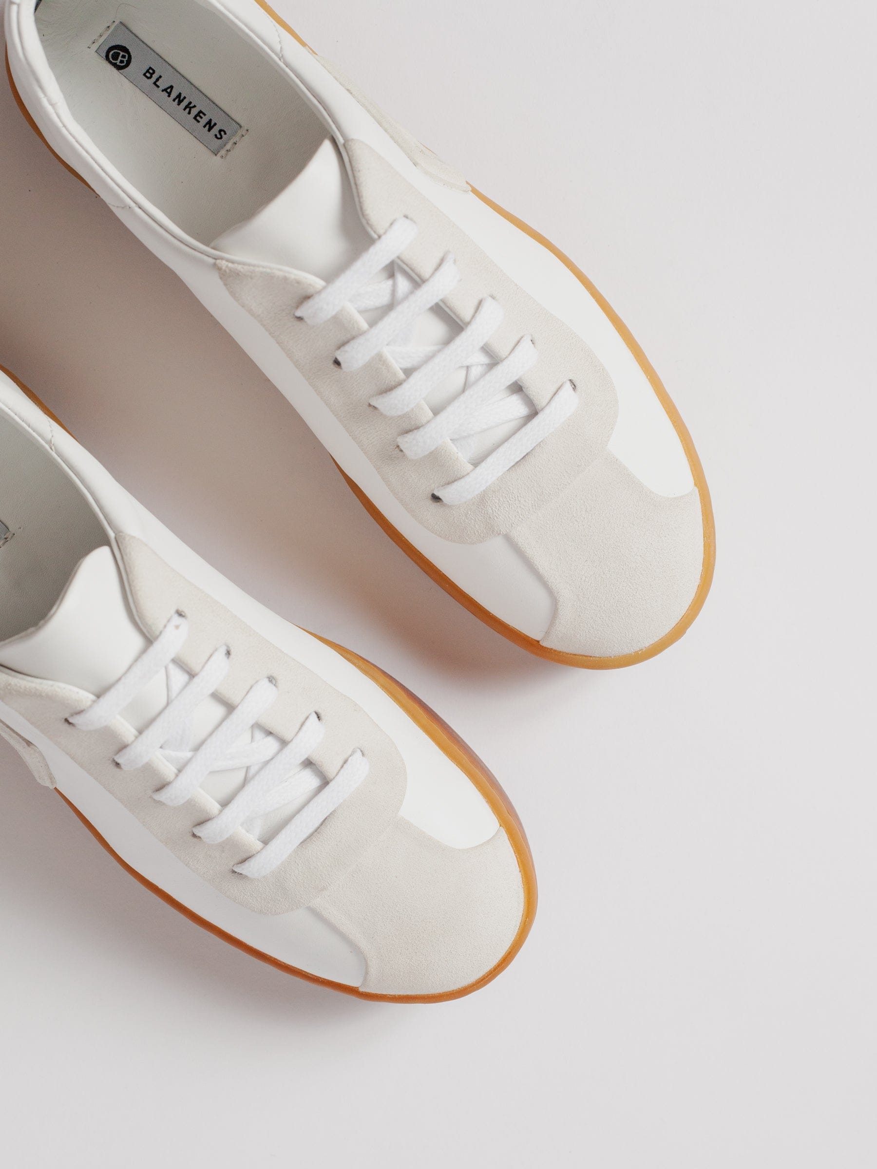 THE ELIN WHITE SNEAKER made by Blankens