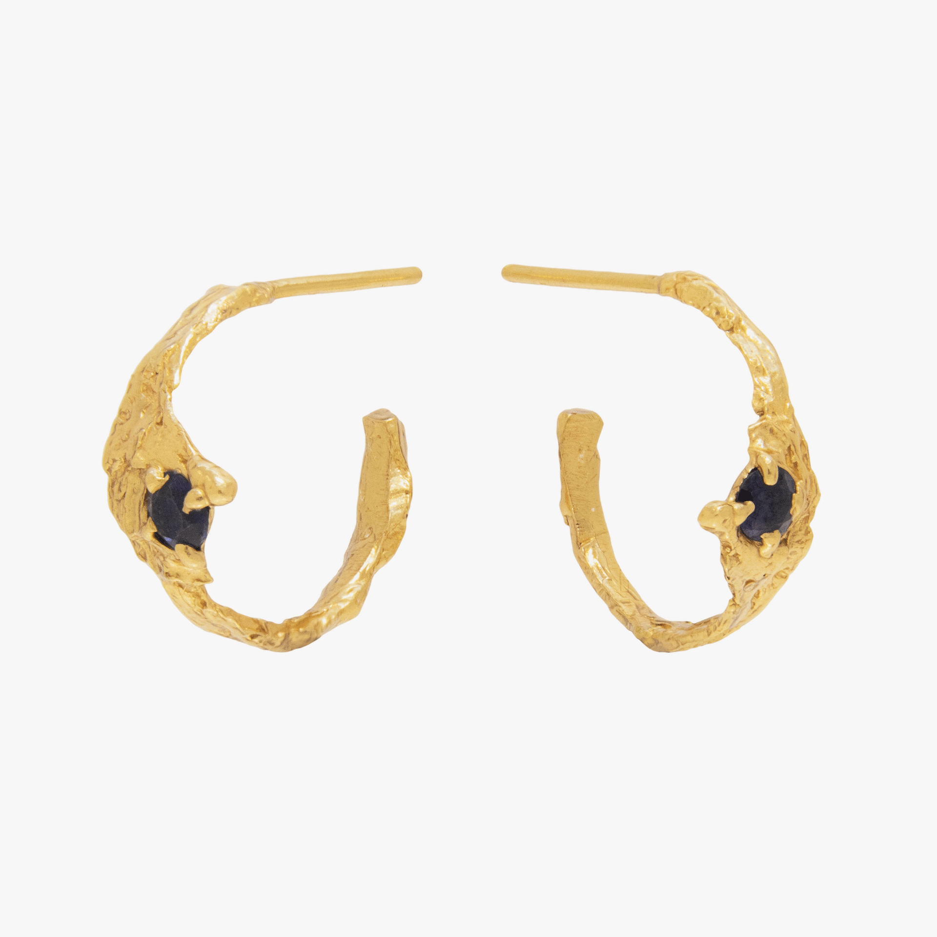 Ima Sapphire Earrings made by Loveness Lee