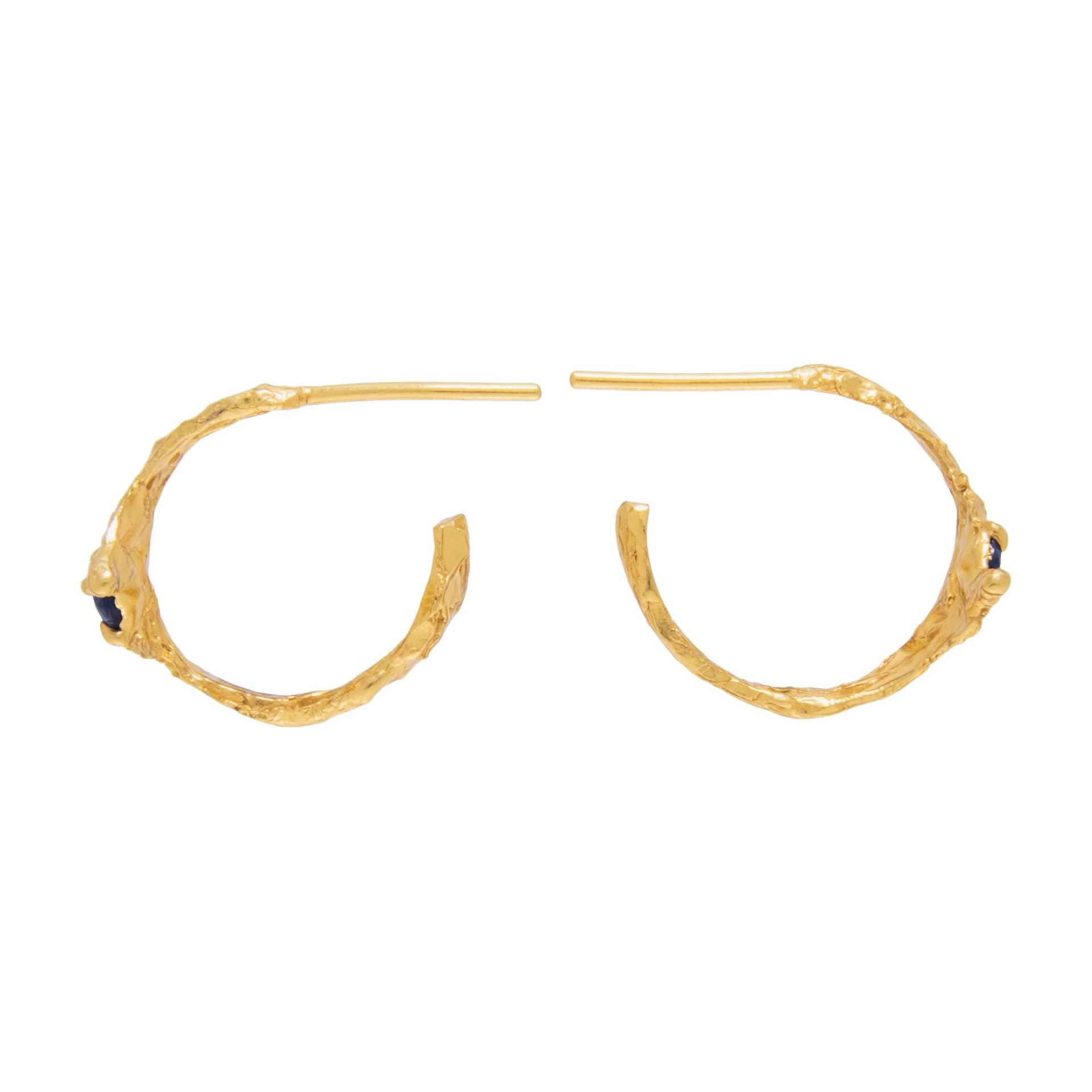 Ima Sapphire Earrings made by Loveness Lee