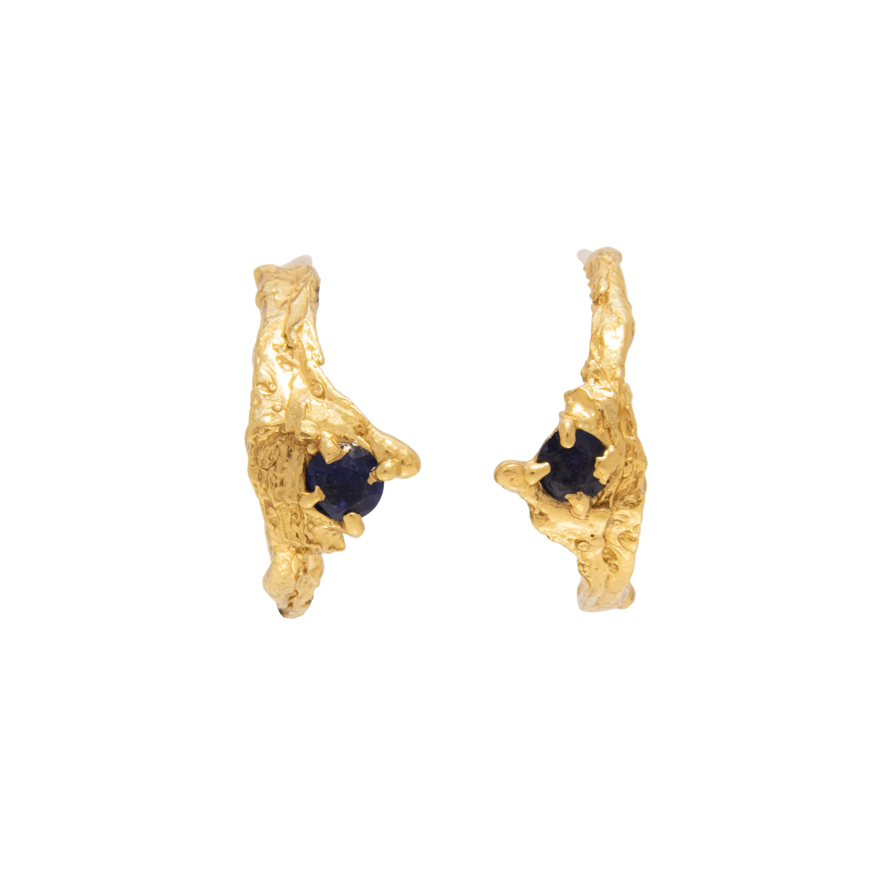 Ima Sapphire Earrings made by Loveness Lee