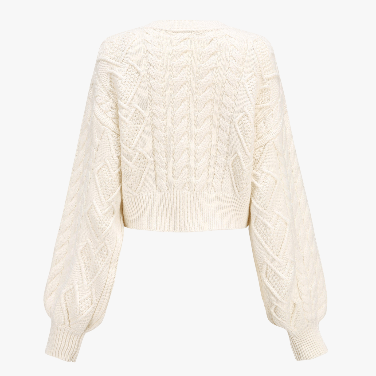 White Nina Cardigan (Final Sale) made by Nana Jacqueline