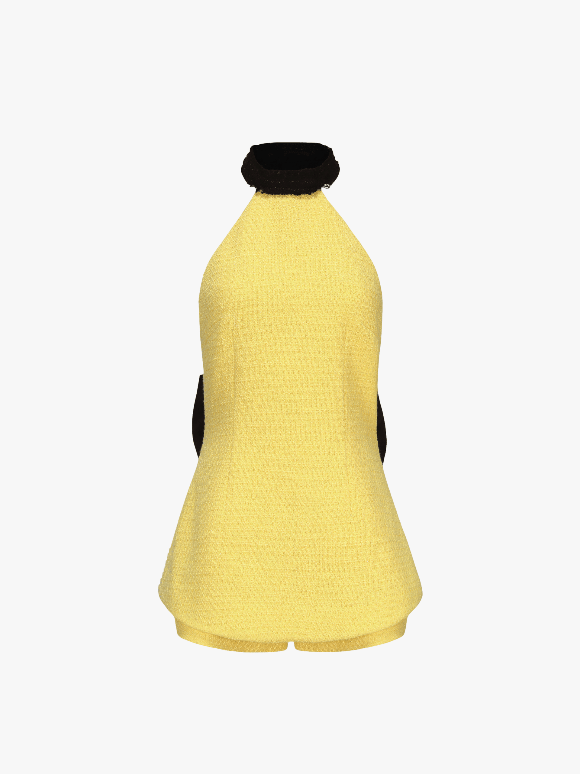 Cecilia Halter Jumpsuit (Yellow) in Yellow made by Nana Jacqueline