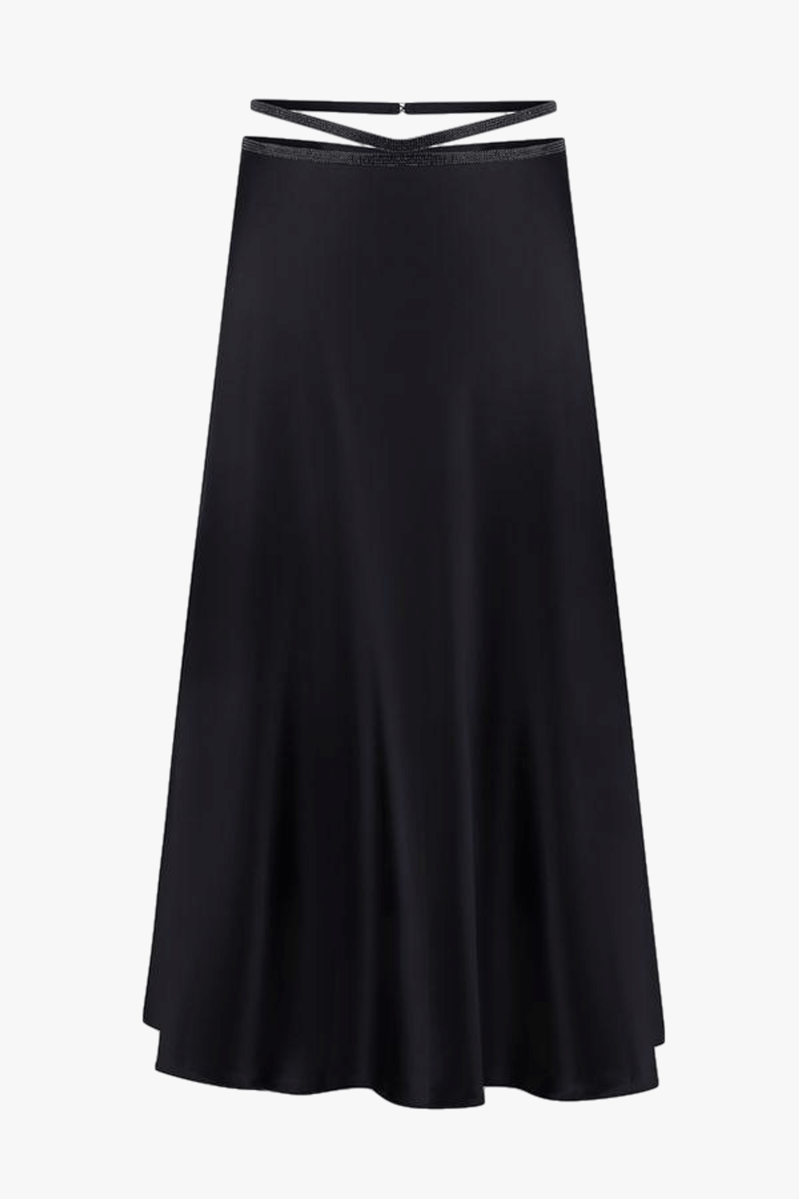 Silk Skirt Midi made by NUÉ