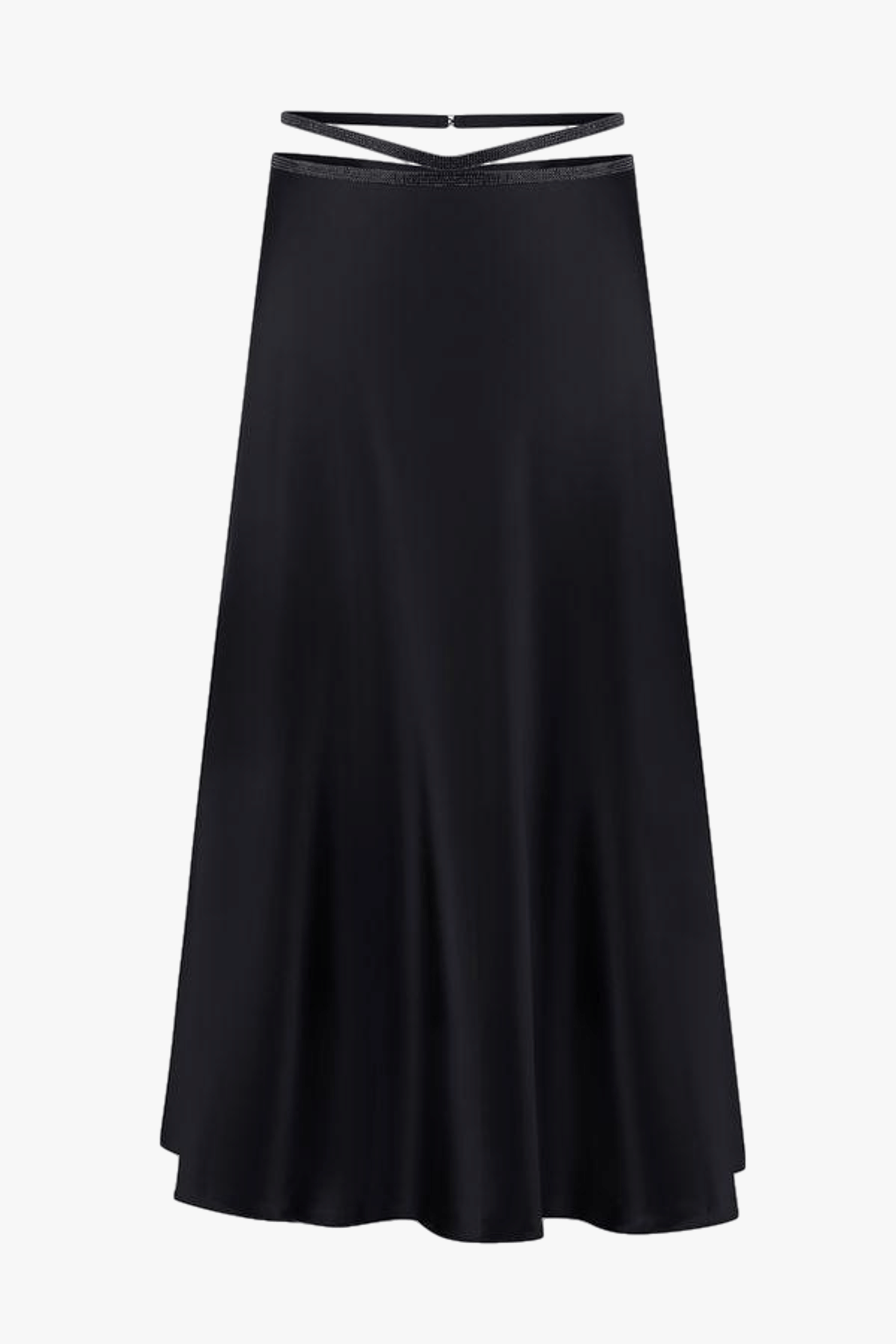 Silk Skirt Midi made by NUÉ