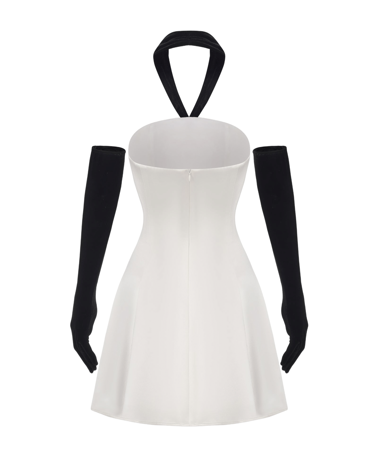 Jenna Halter Velvet Mini Dress made by Nana Jacqueline