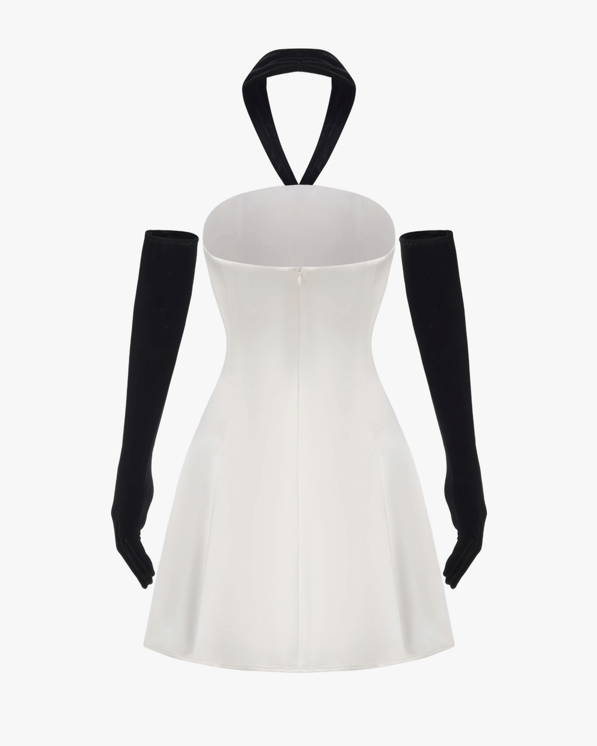 Jenna Halter Velvet Mini Dress made by Nana Jacqueline