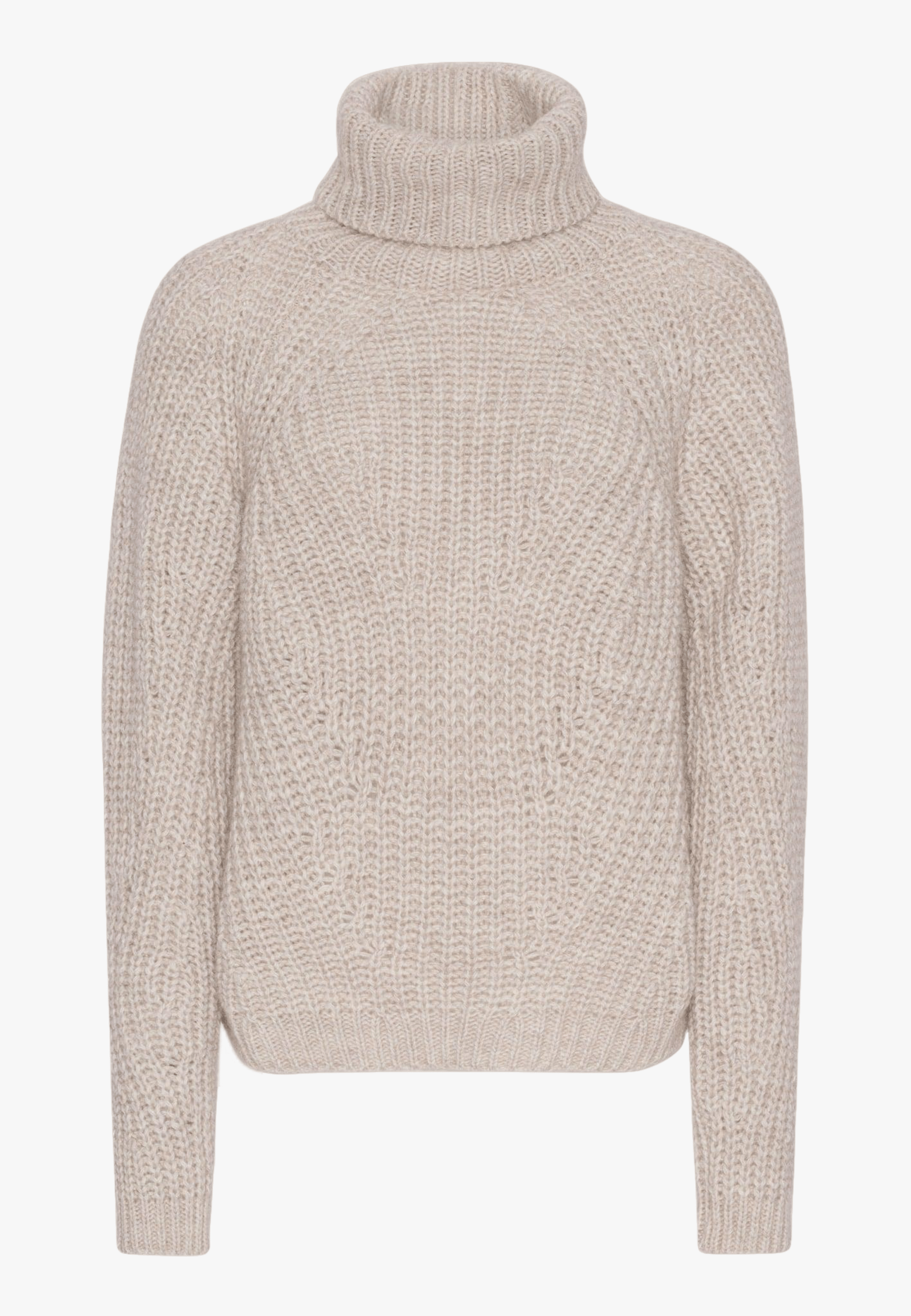 Henny Knit Turtleneck - Ecru made by HERSKIND