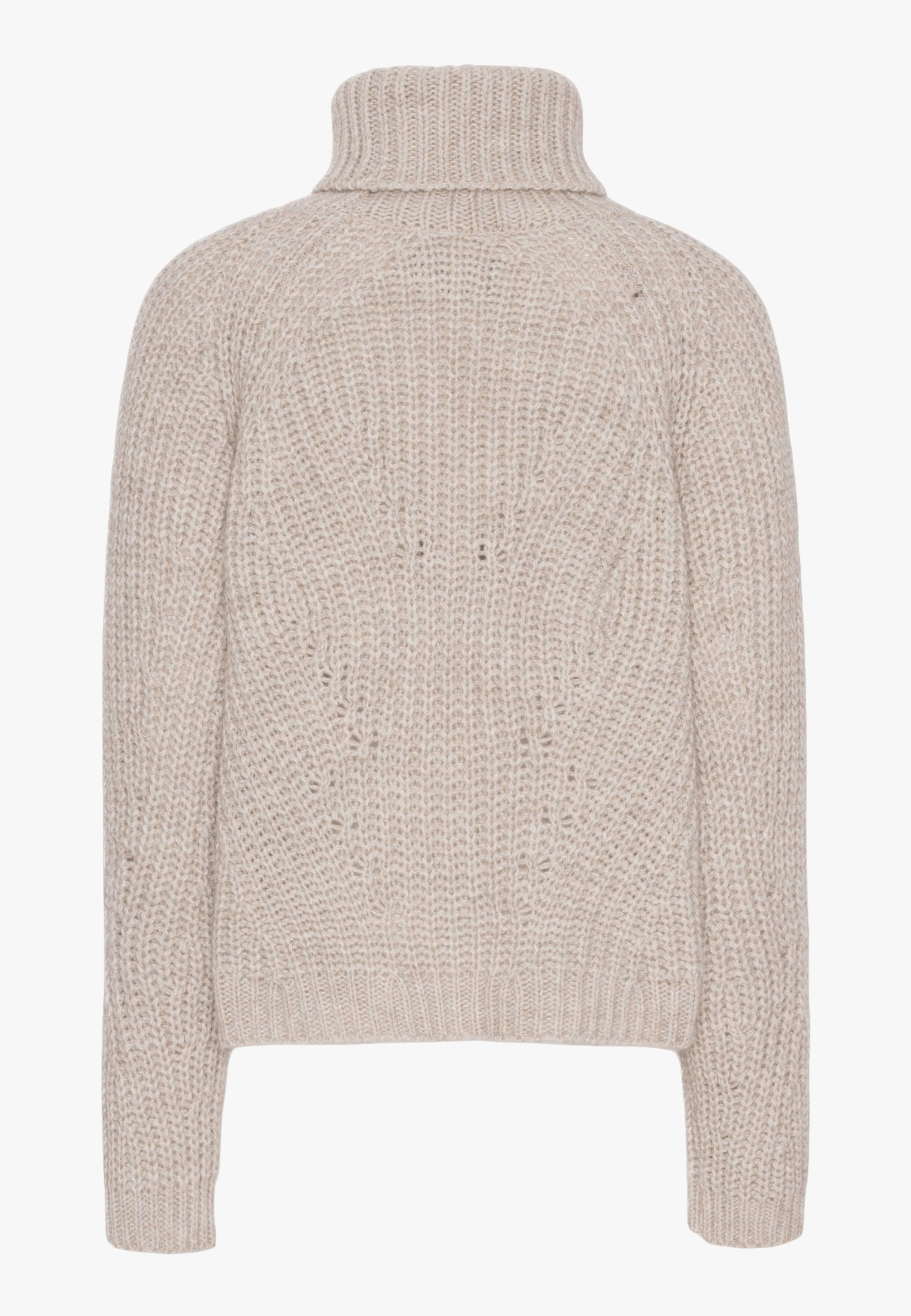 Henny Knit Turtleneck - Ecru made by HERSKIND