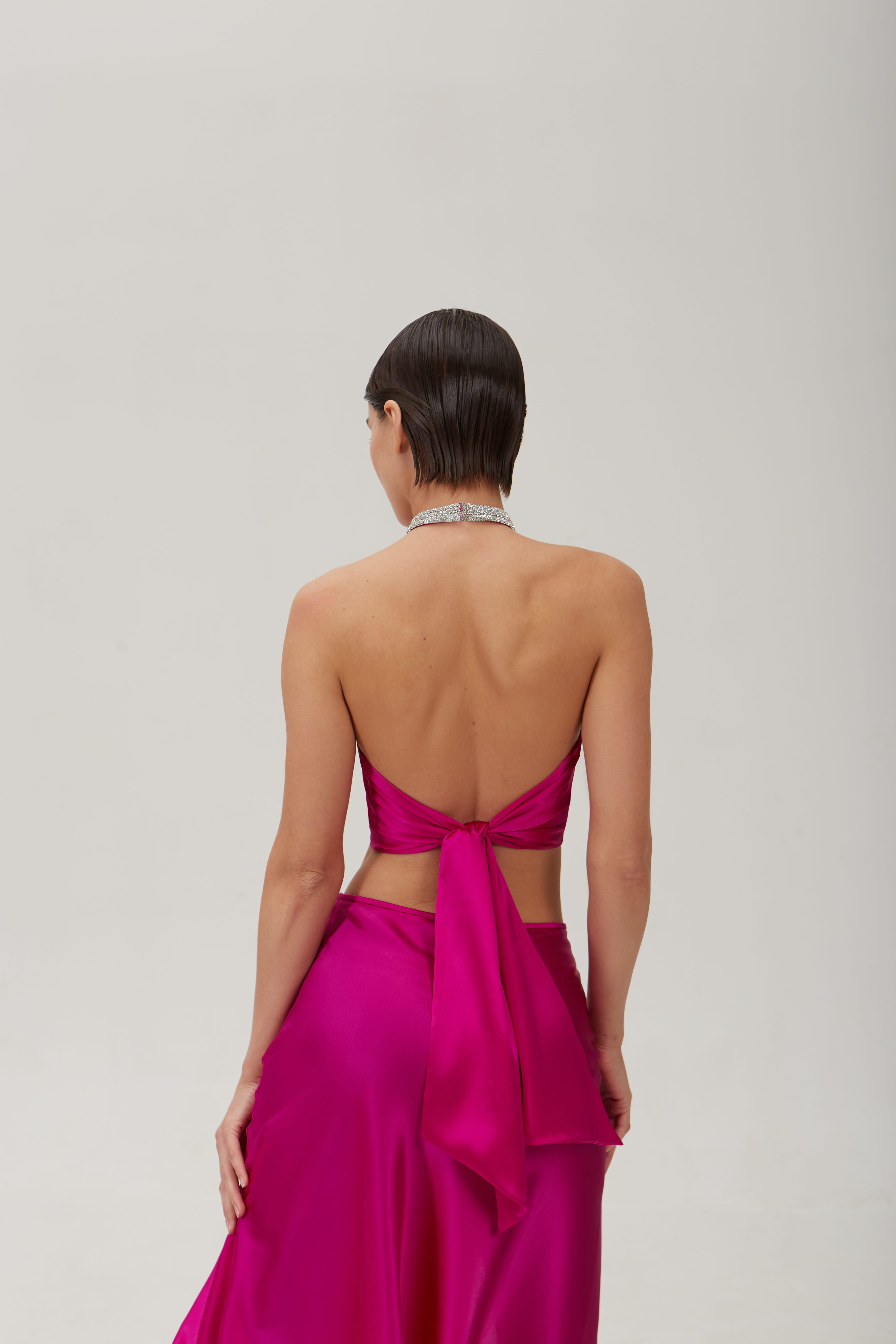 Kaia silk top made by NUÉ