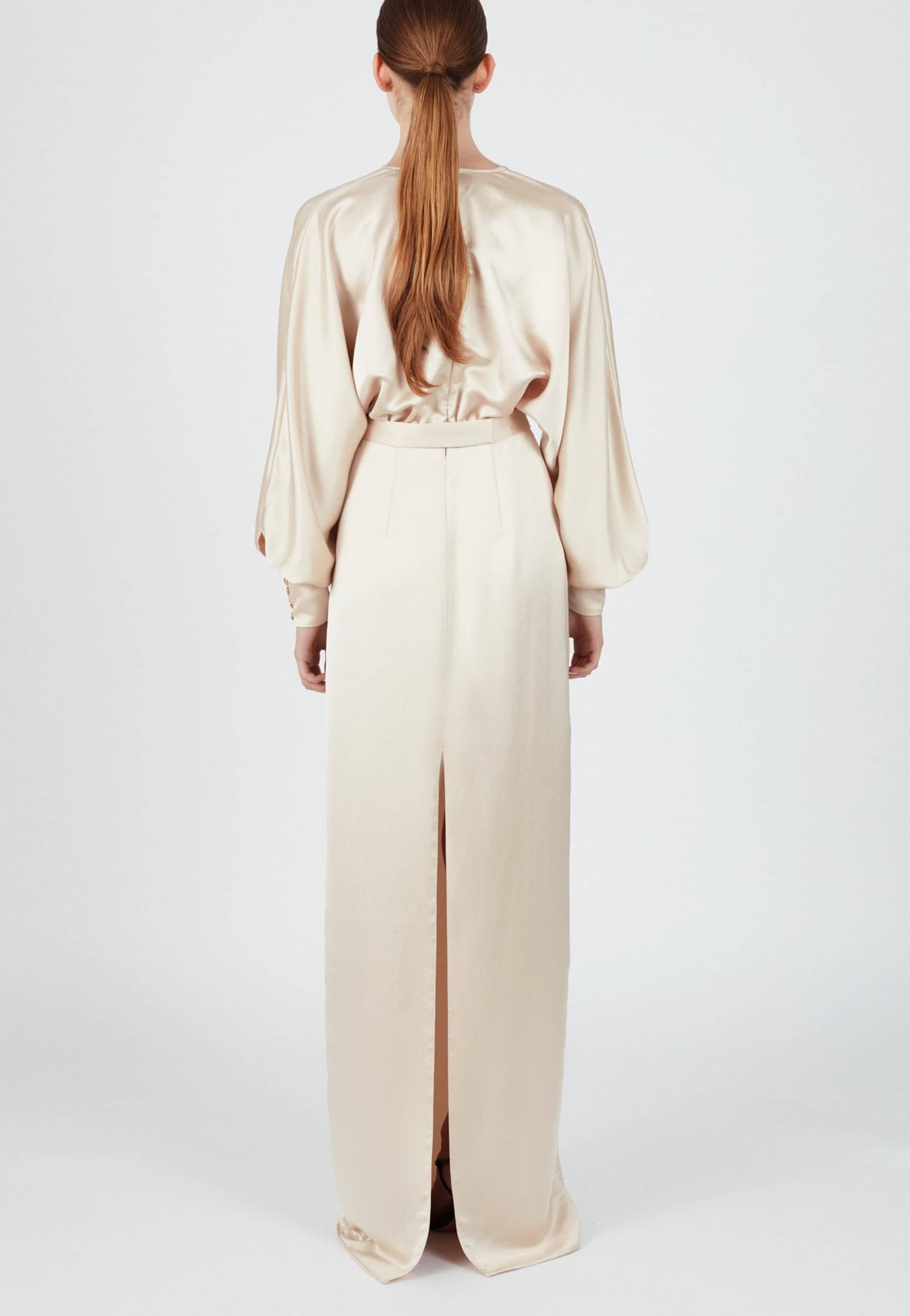 BONA champagne beige wedding dress in Beige made by UNDRESS