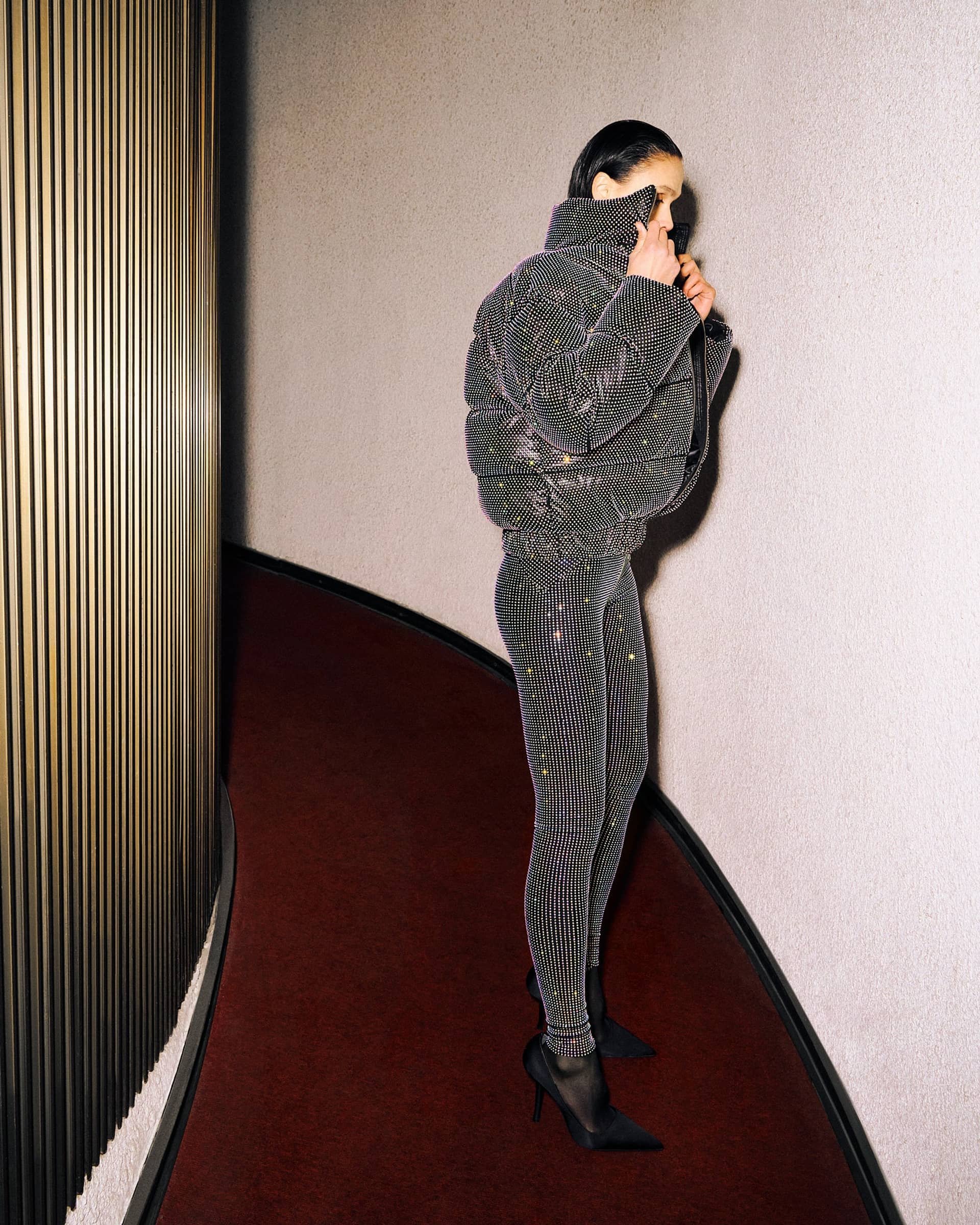 CRYSTAL down jacket made by Gasanova