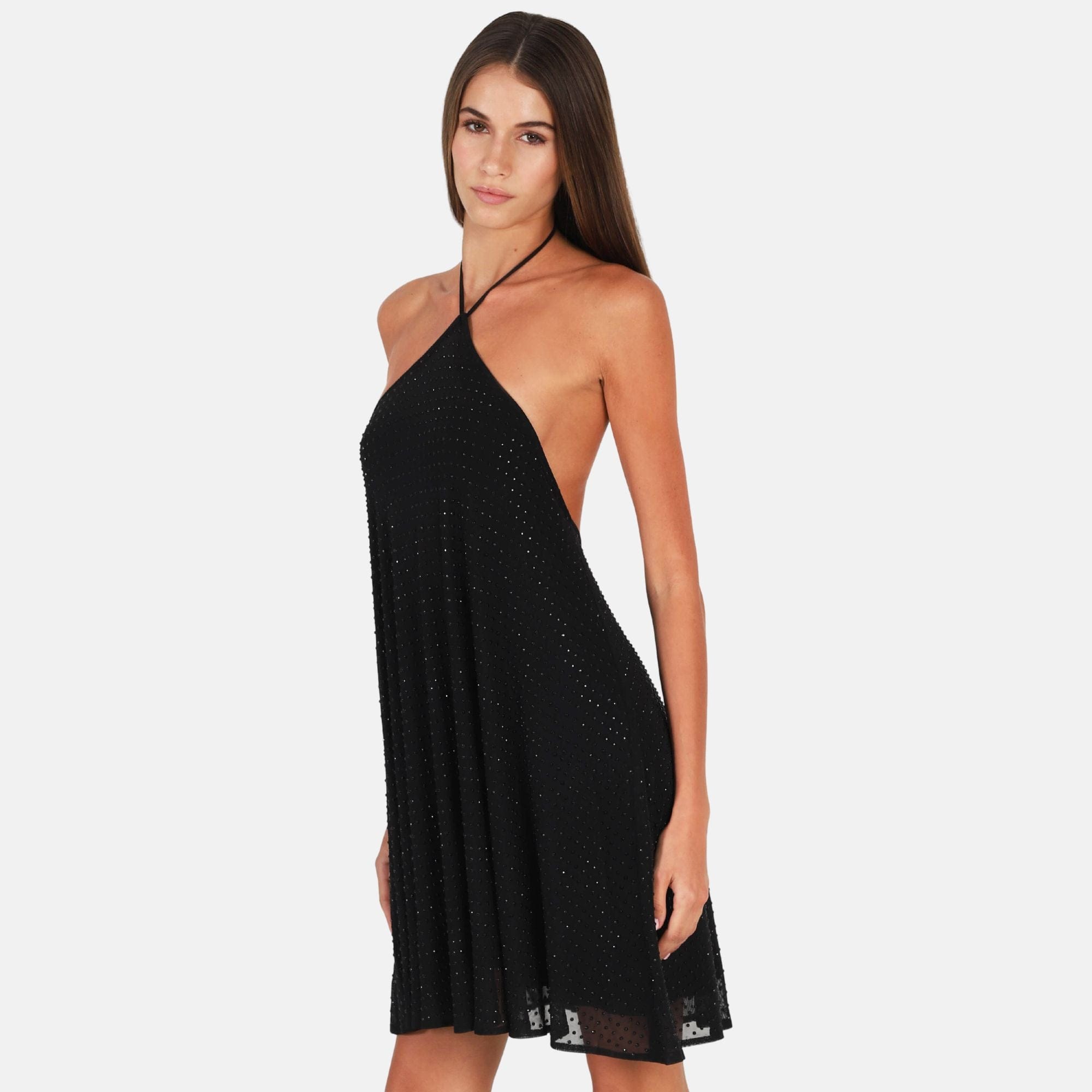 ANDIE Rhinestone Dress made by OW Collection