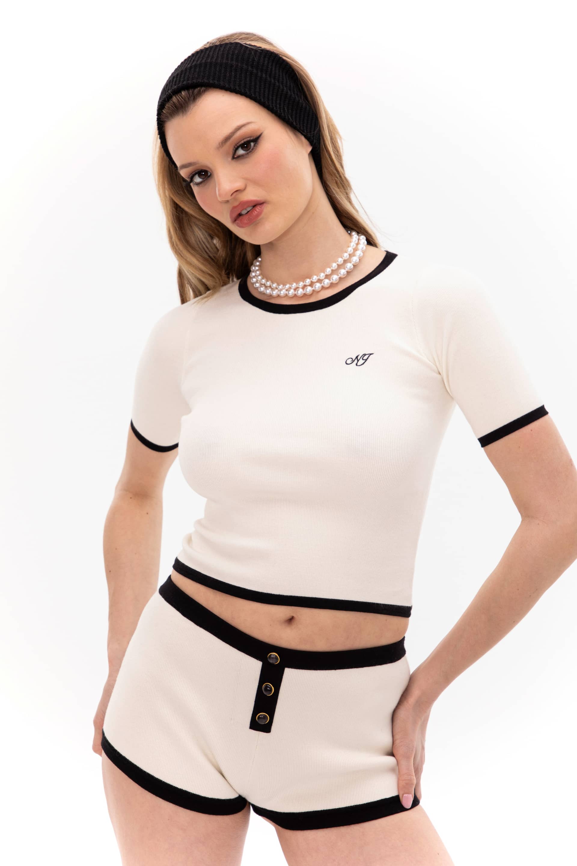 Luna Top (White) made by Nana Jacqueline