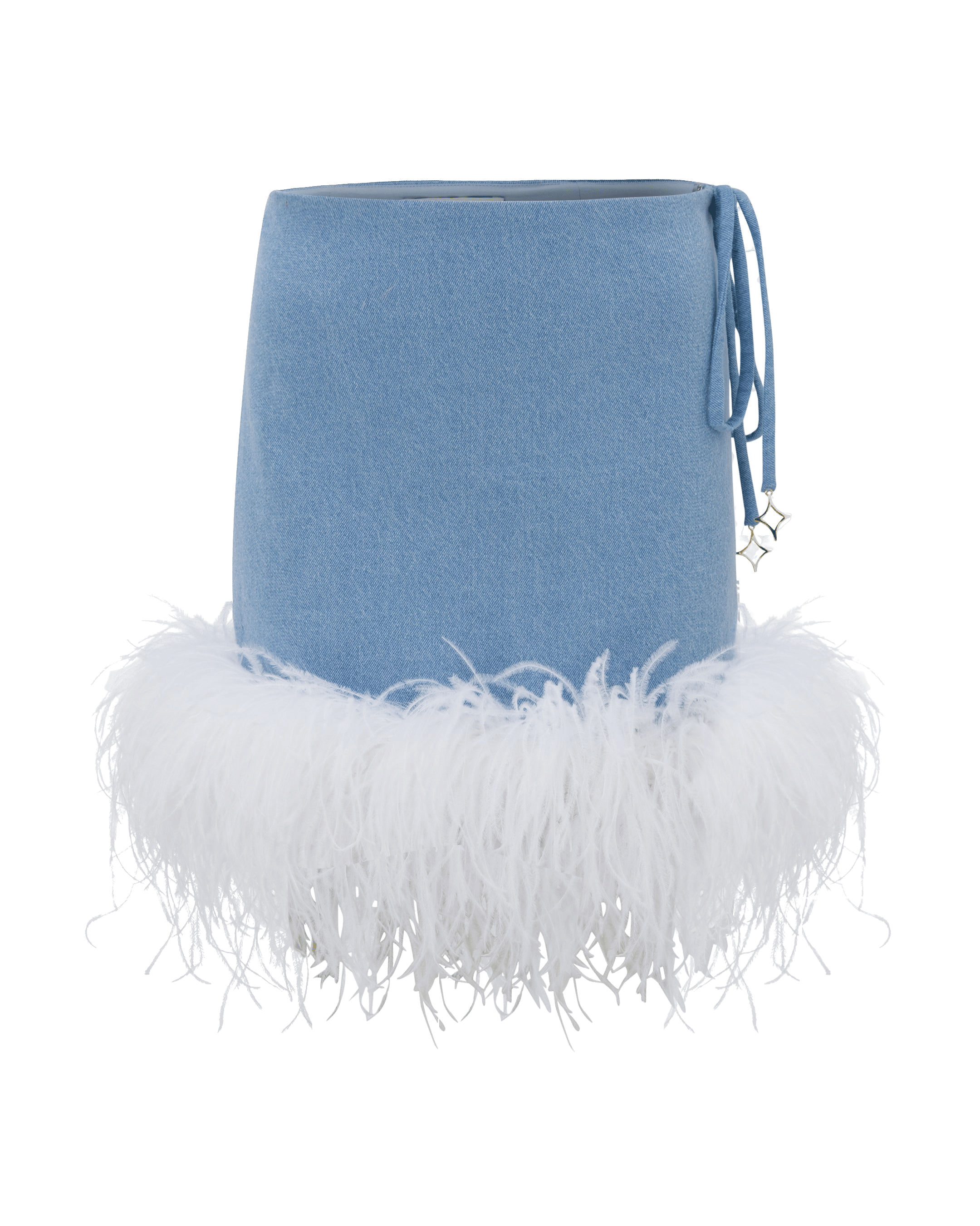 Denim Mini Skirt made by ONORI