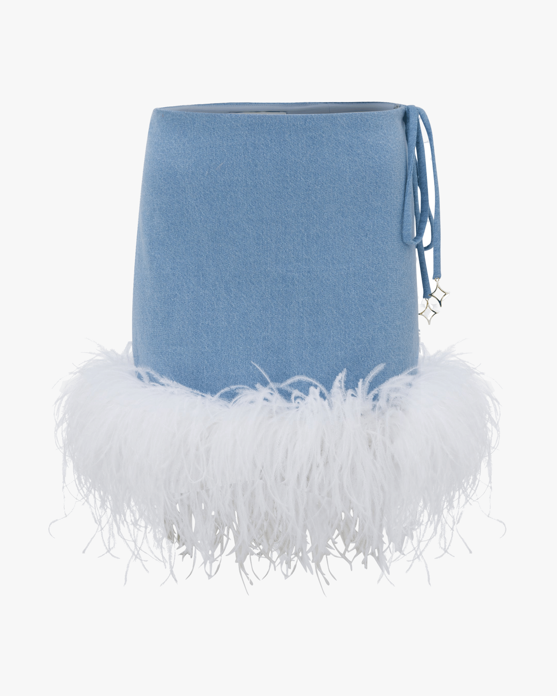 Denim Mini Skirt made by ONORI