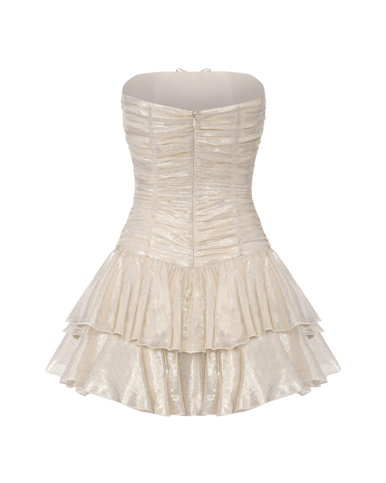 Sofie Gold Mini Dress made by Nana Jacqueline