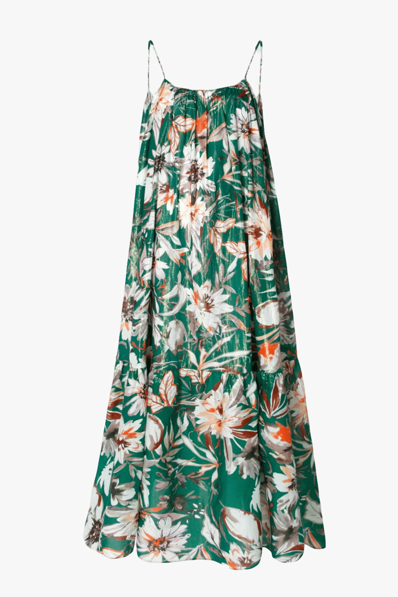 Dress Lea Summer Bouquet in Multi color made by HALEWSKI