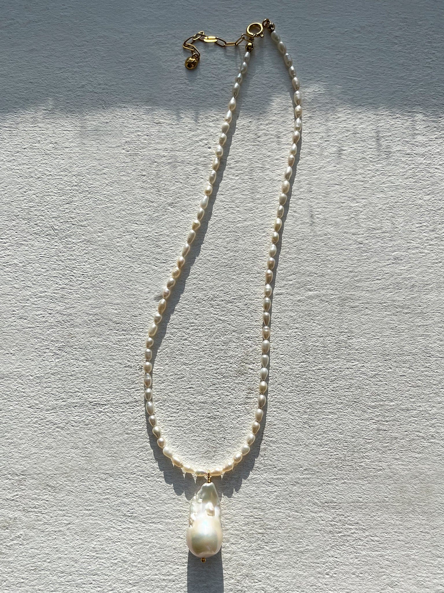 Baroque Pearl Necklace made by Eva Remenyi