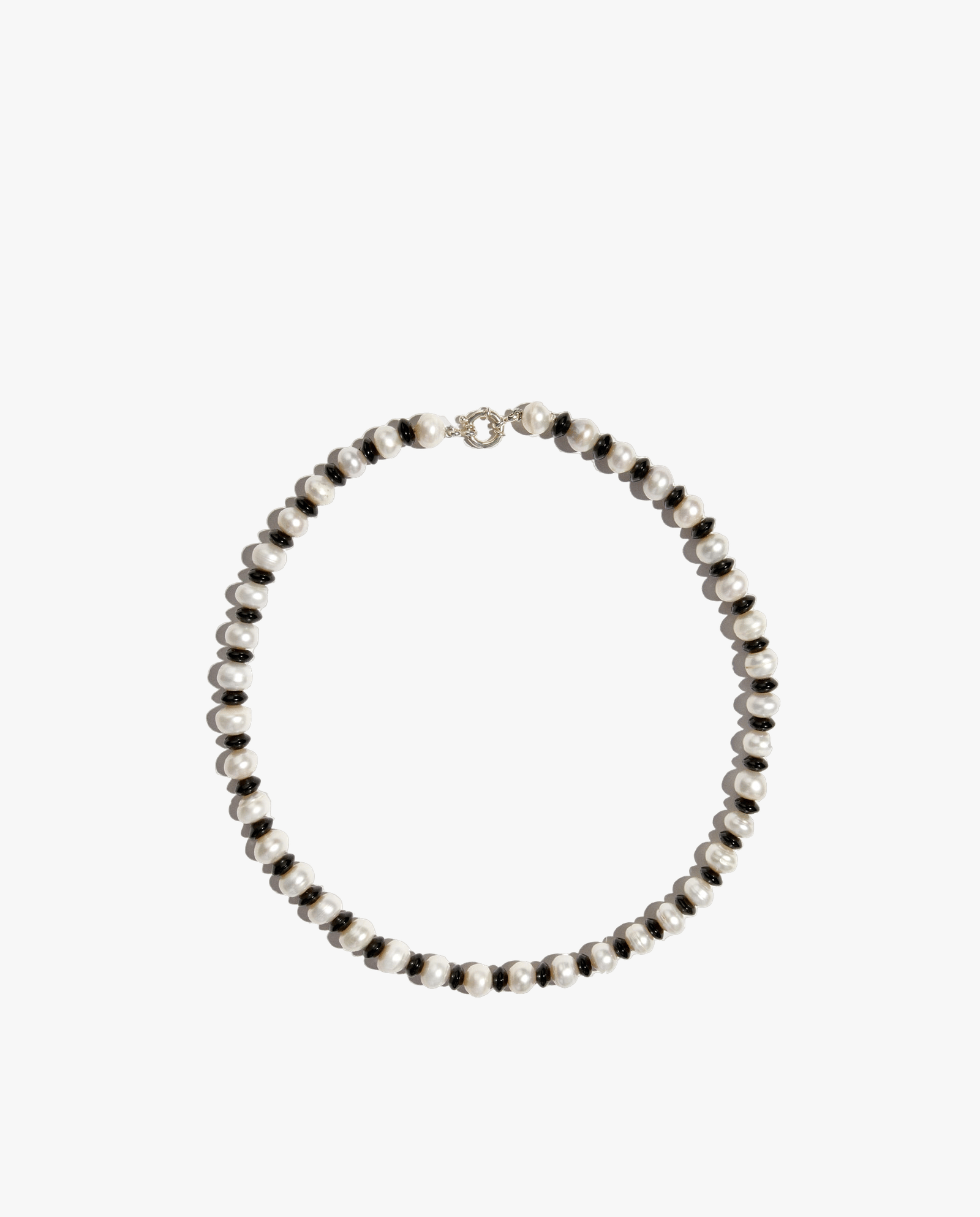 Collar Perlas Cultivadas Y Ónix made by Phialebel