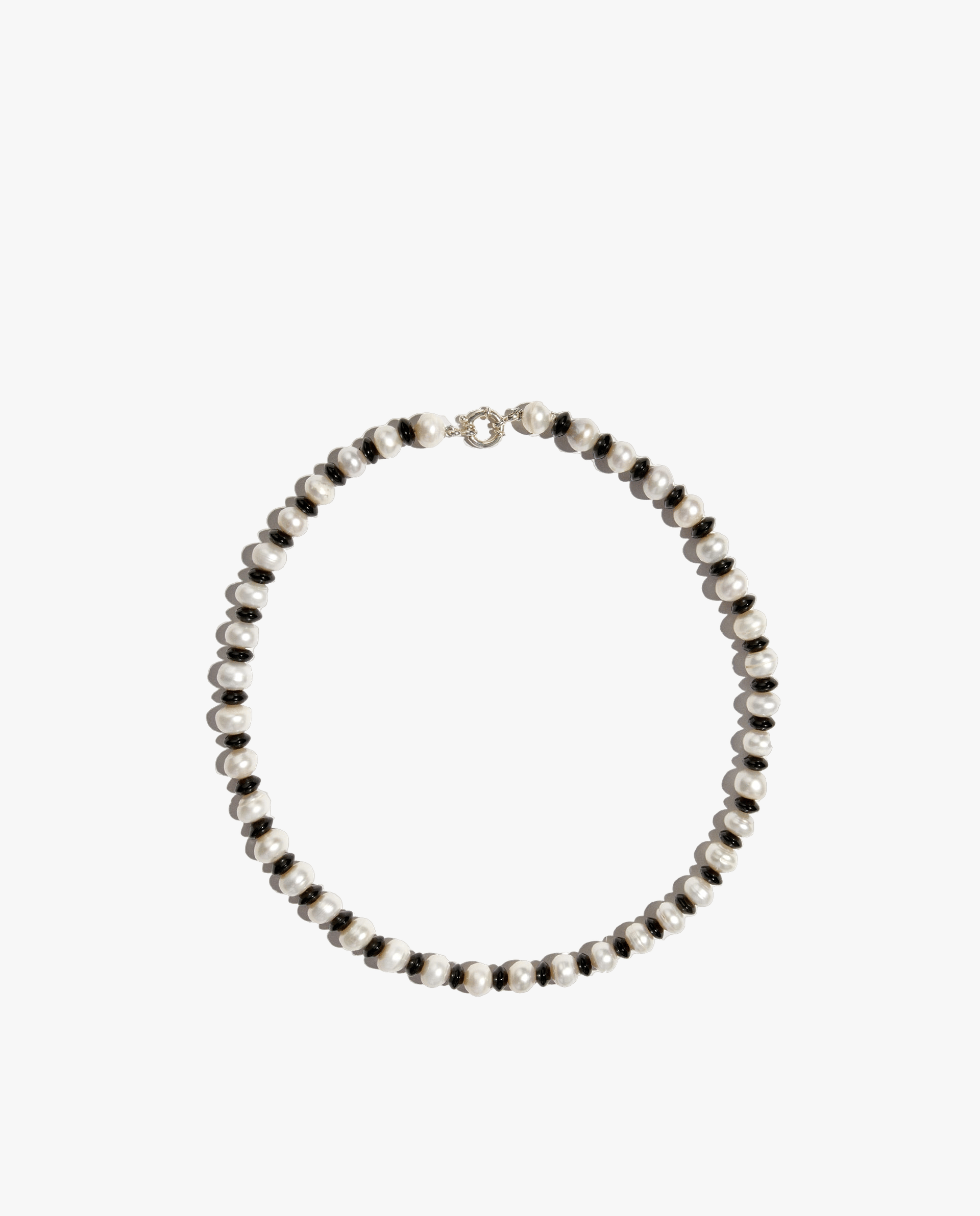 Collar Perlas Cultivadas Y Ónix made by Phialebel