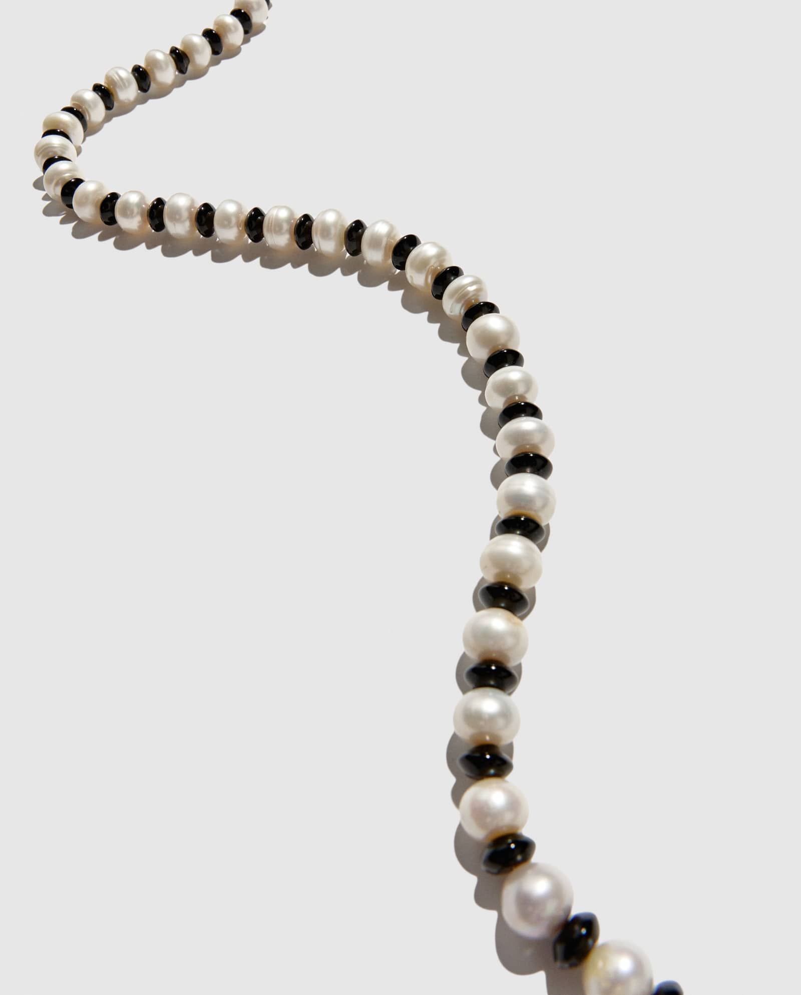 Collar Perlas Cultivadas Y Ónix made by Phialebel