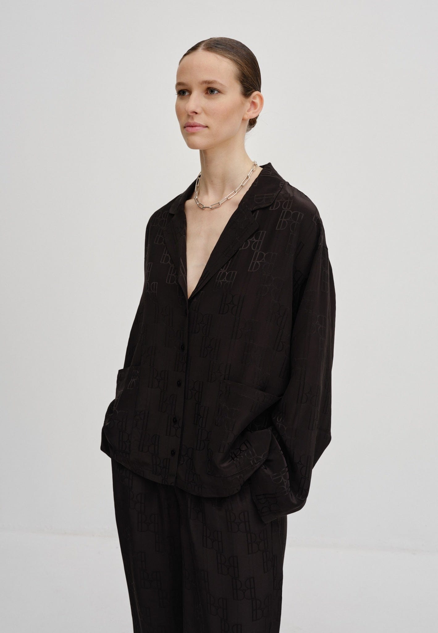 Py Blouse - Black in Black made by HERSKIND