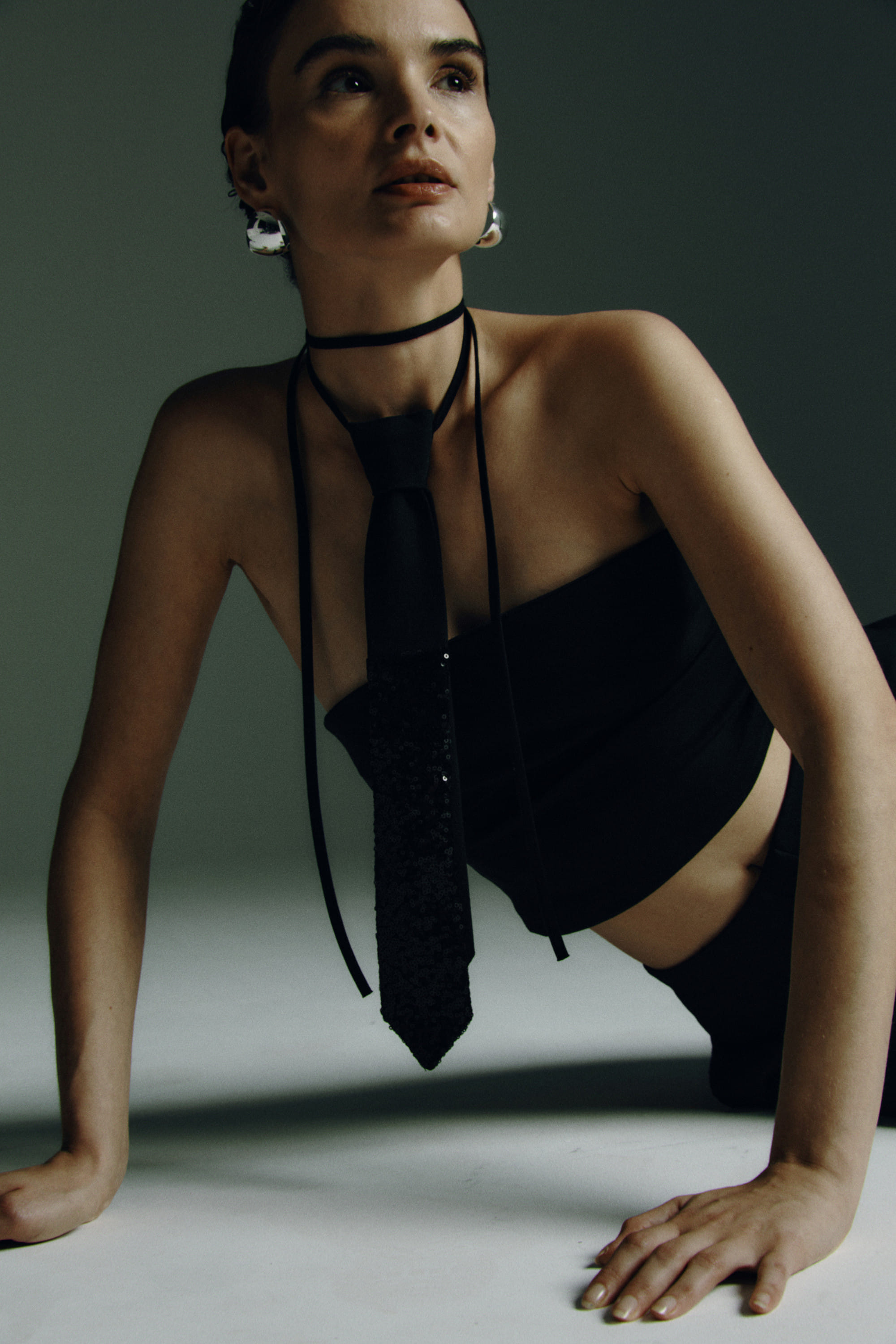 Nautical Twilight top made by Wiktoria Frankowska