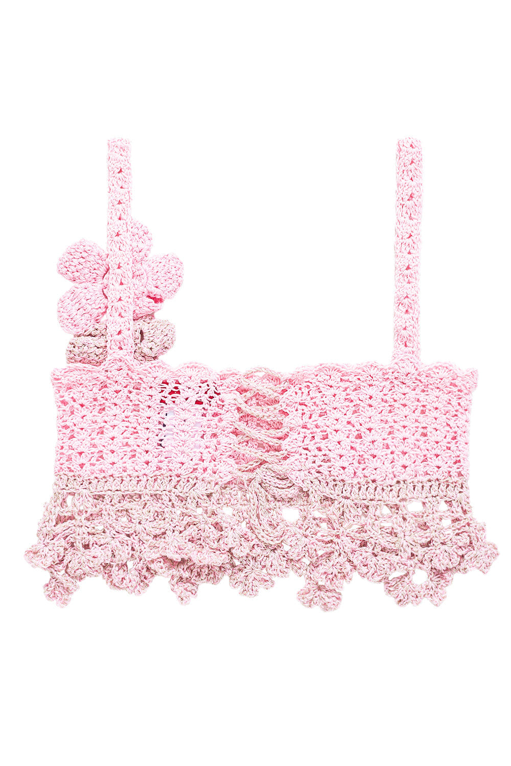 Pink Vanilla Handmade Crochet Top made by ANDREEVA