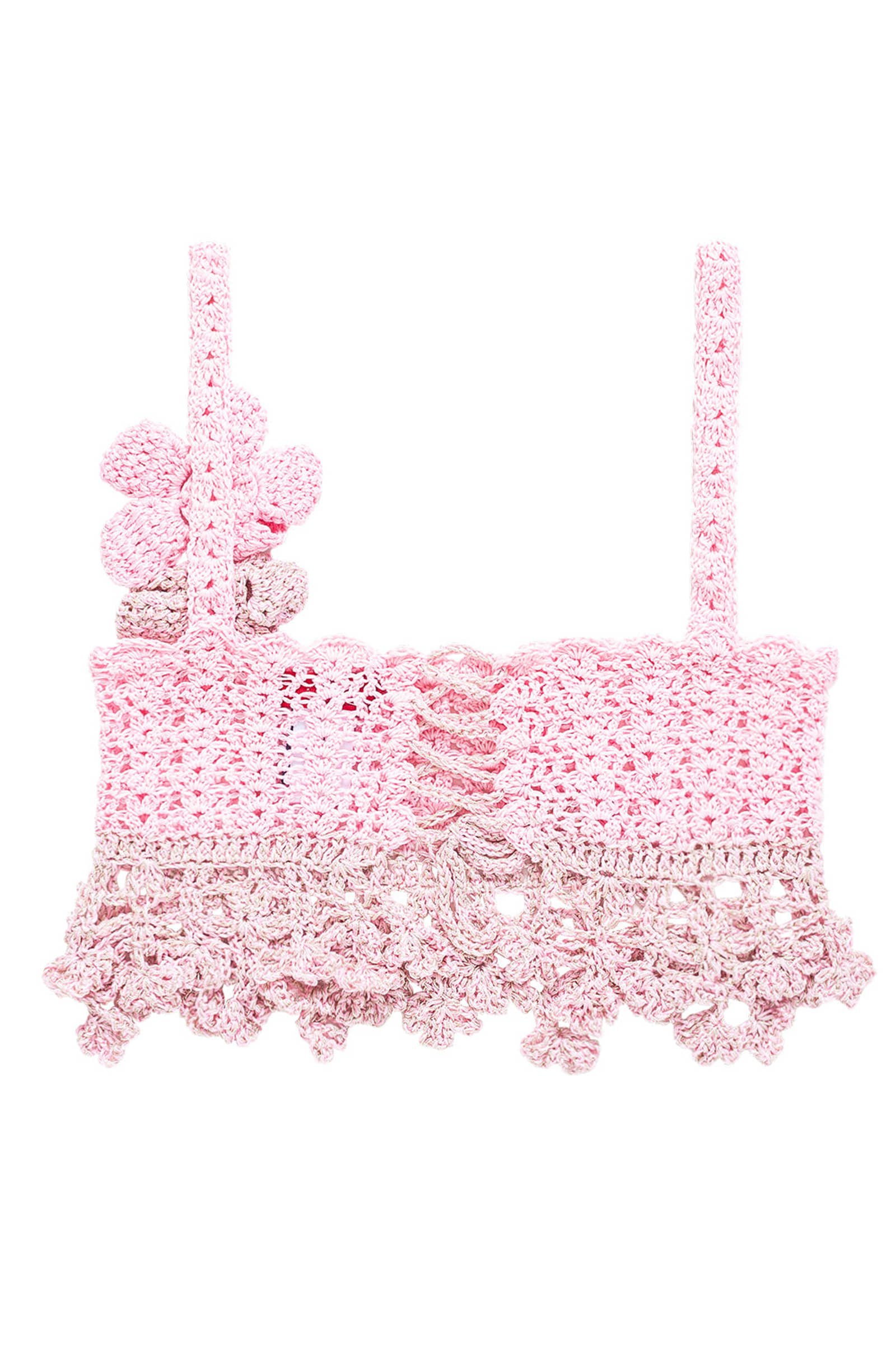 Pink Vanilla Handmade Crochet Top made by ANDREEVA