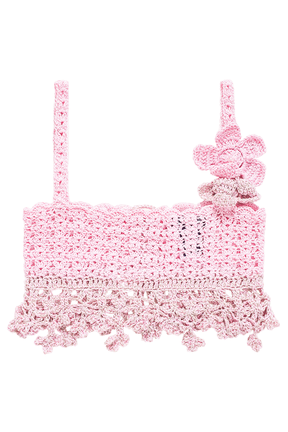 Pink Vanilla Handmade Crochet Top made by ANDREEVA