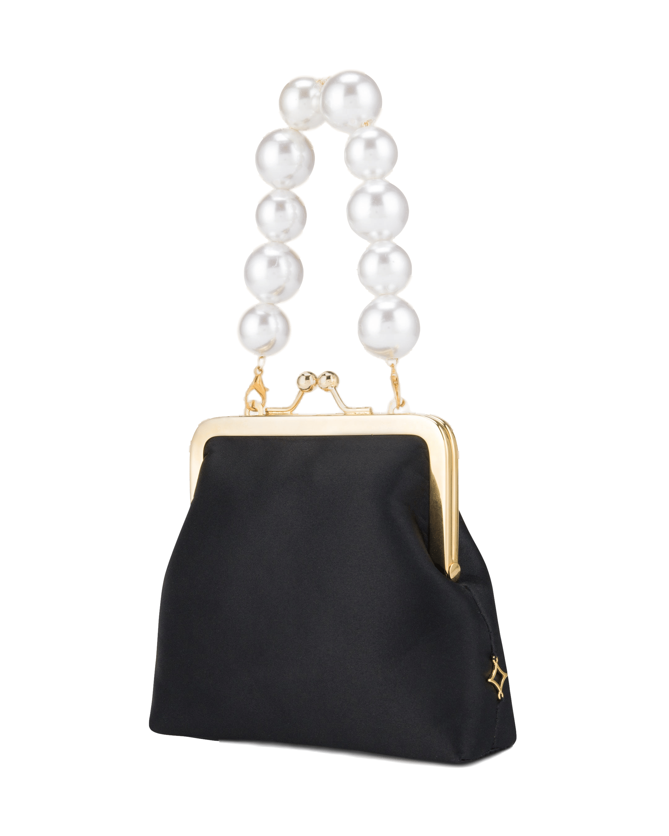 Bardot Gold Handle Bag made by ONORI