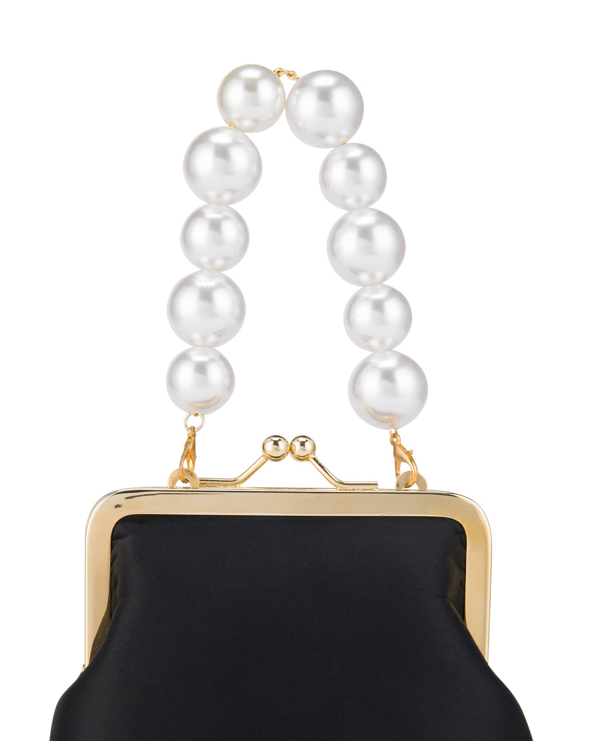 Bardot Gold Handle Bag made by ONORI