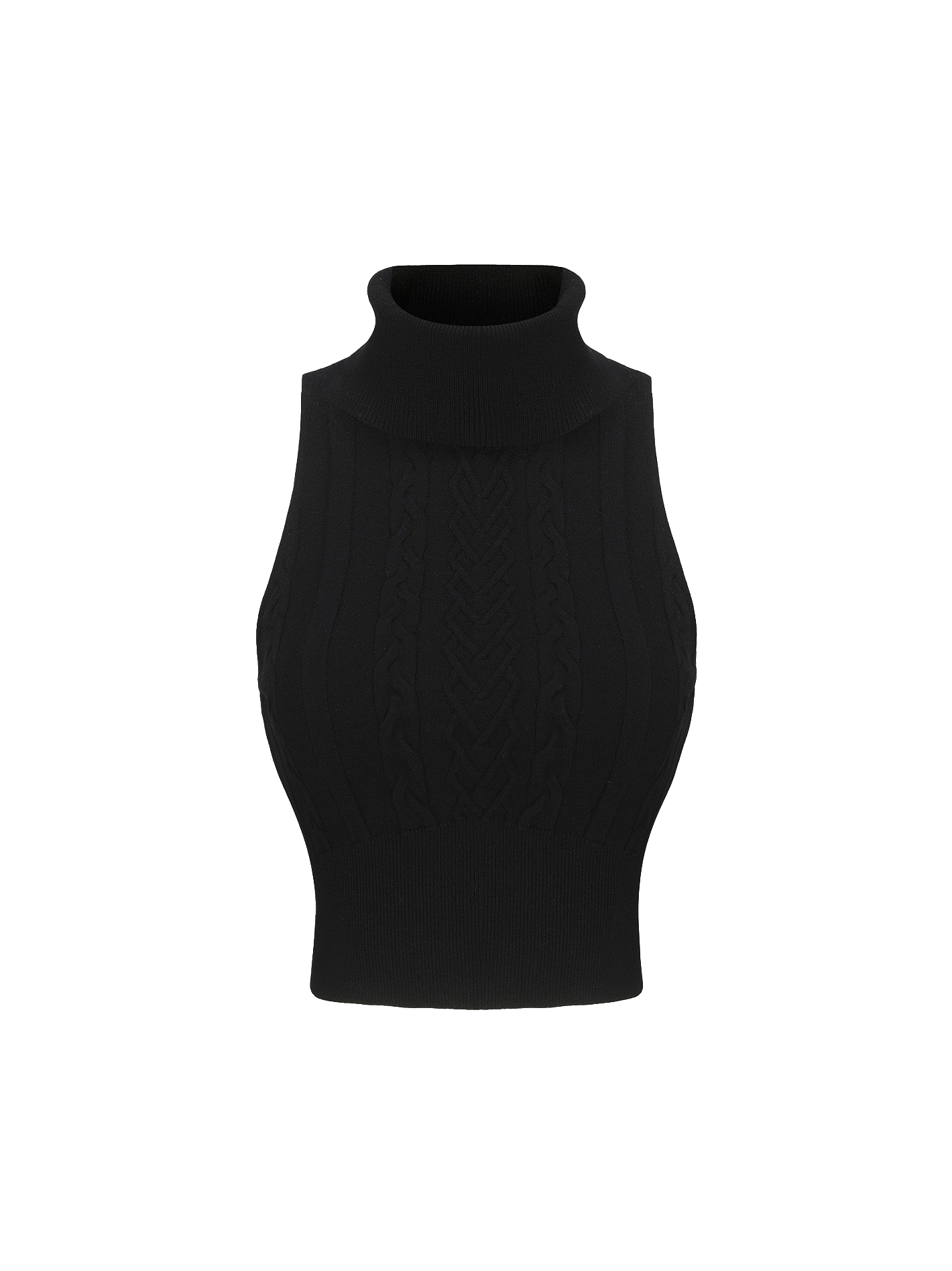 Janelle Knit Top (Black) made by Nana Jacqueline