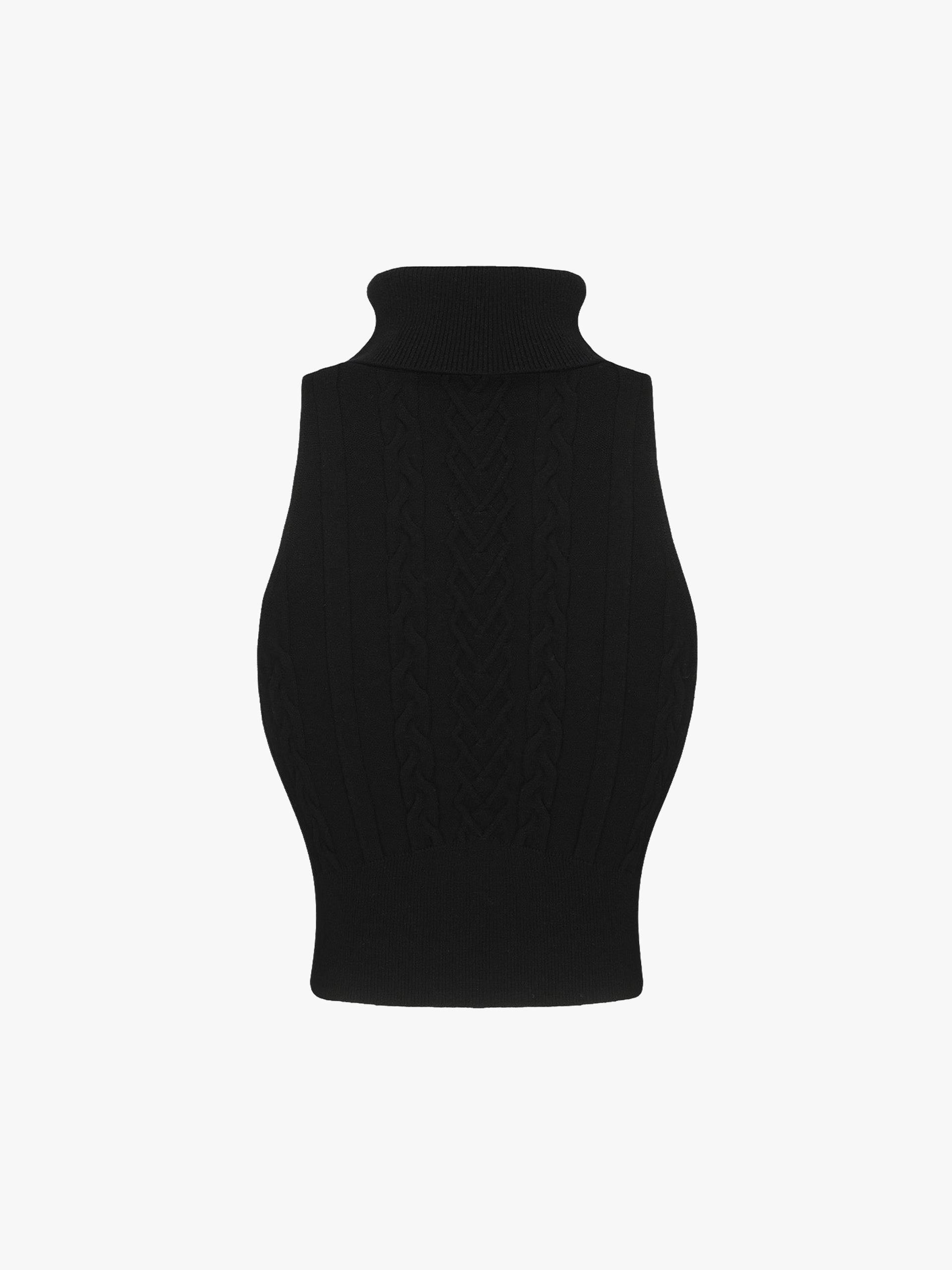 Janelle Knit Top (Black) made by Nana Jacqueline