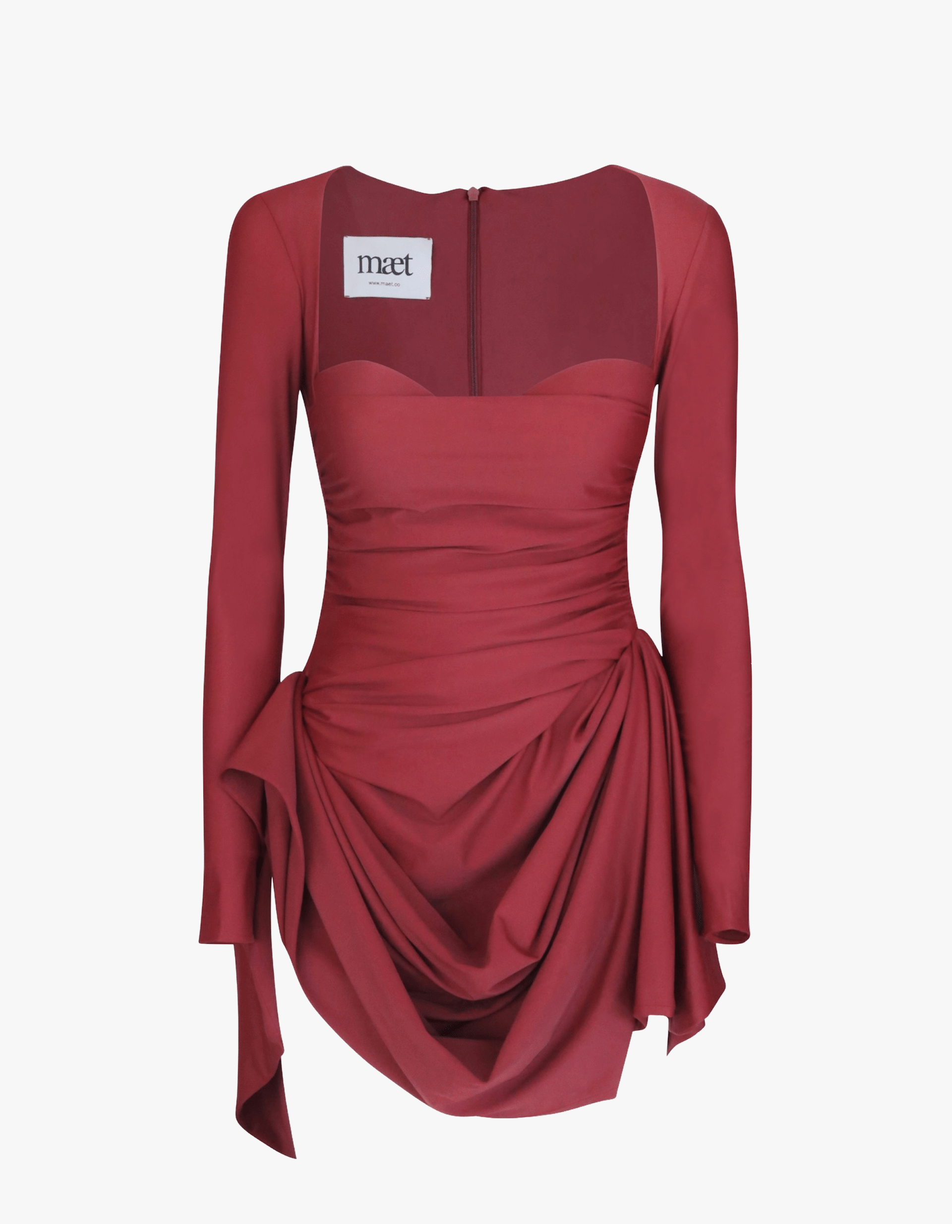 KILAH Red Mini Dress made by MAET